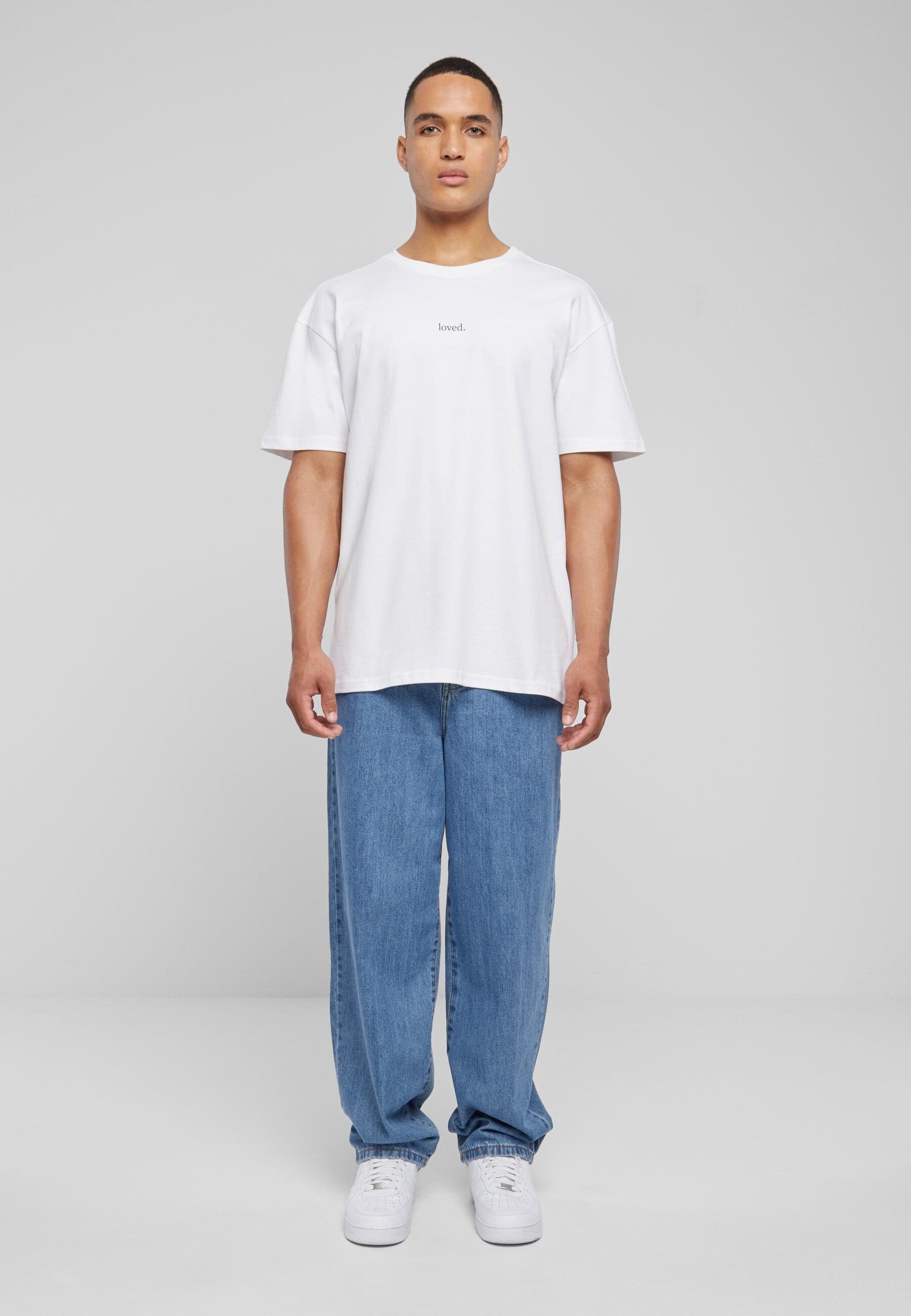 Merchcode T-Shirt »Merchcode Herren Love Heavy Oversized Tee«, (1 tlg.)