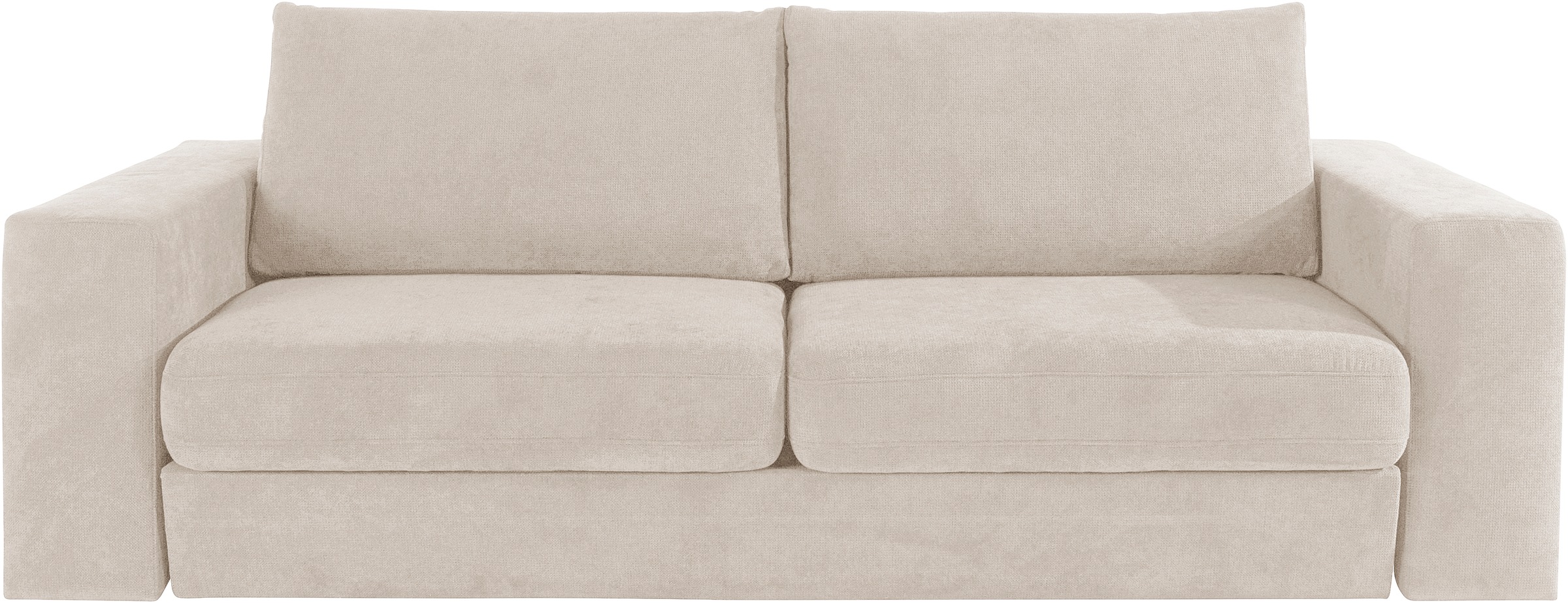 LOOKS by Wolfgang Joop 4-Sitzer »Looksvb«, Verwandlungssofa: aus Sofa wird Sofa mit 2 Hockern, mit Regalfunktion