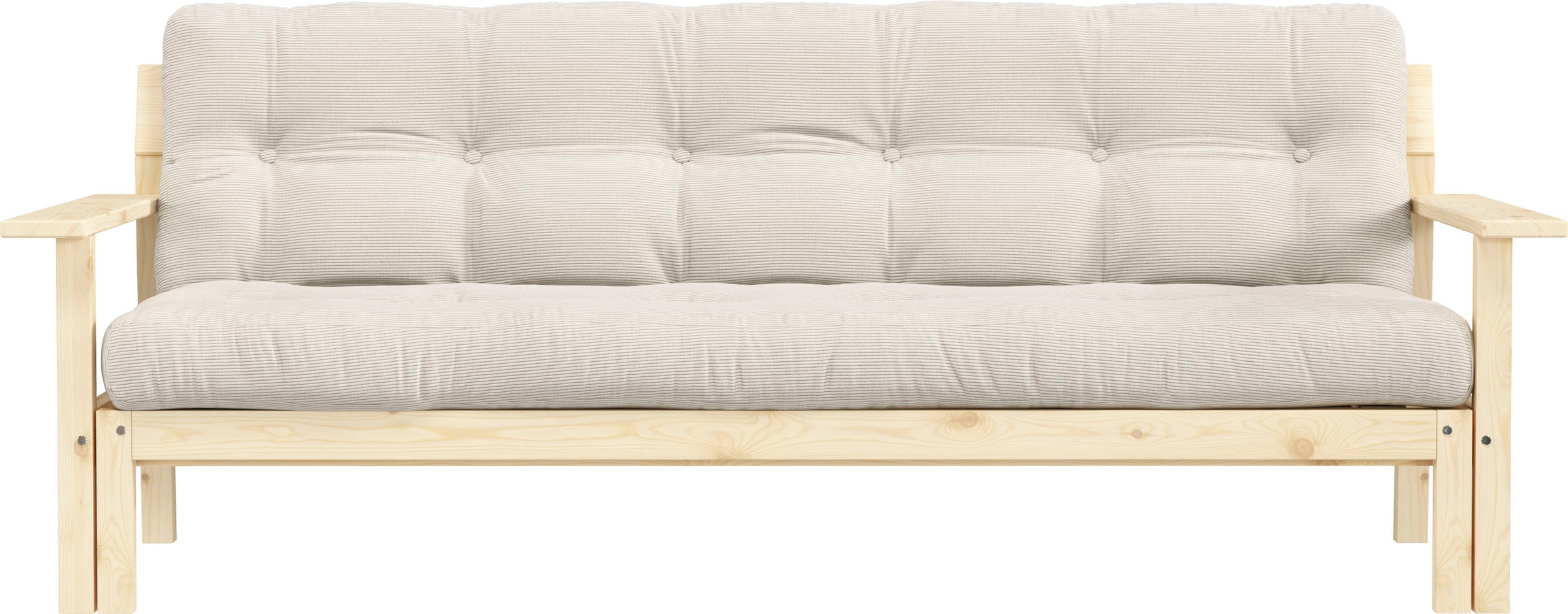 Karup Design Schlafsofa »Unwind«, Mit Holzstruktur, inkl. Futonmatratze, Liegefläche 130x190 cm