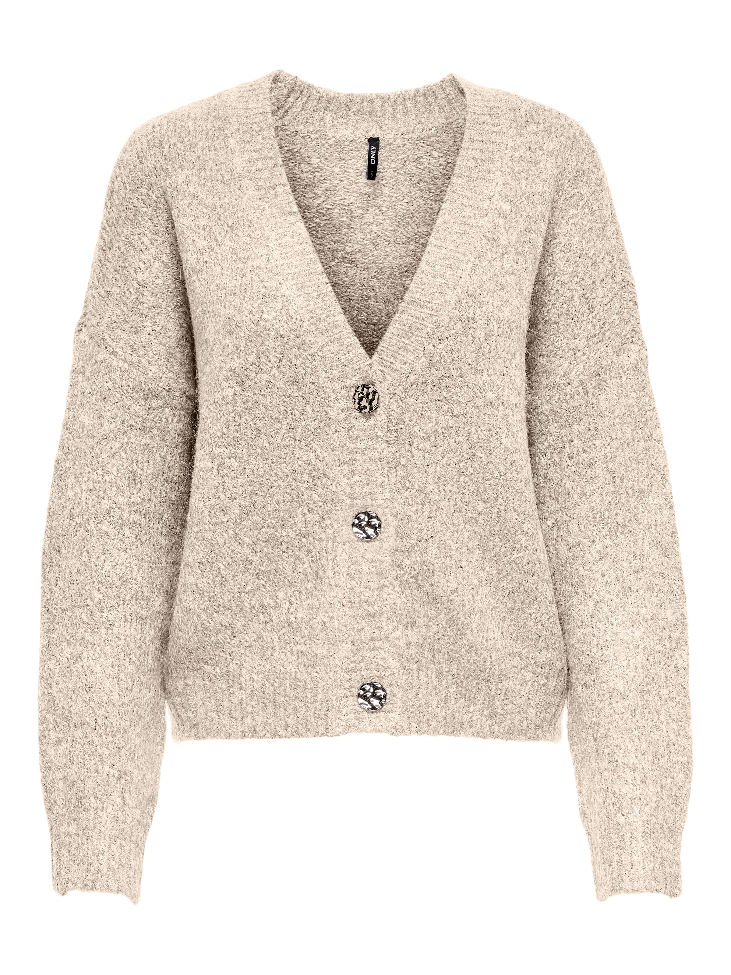 ONLY "ONLZOEY L/S V-NECK CARDIGAN KNT NOOS" Materialmix, regular fit