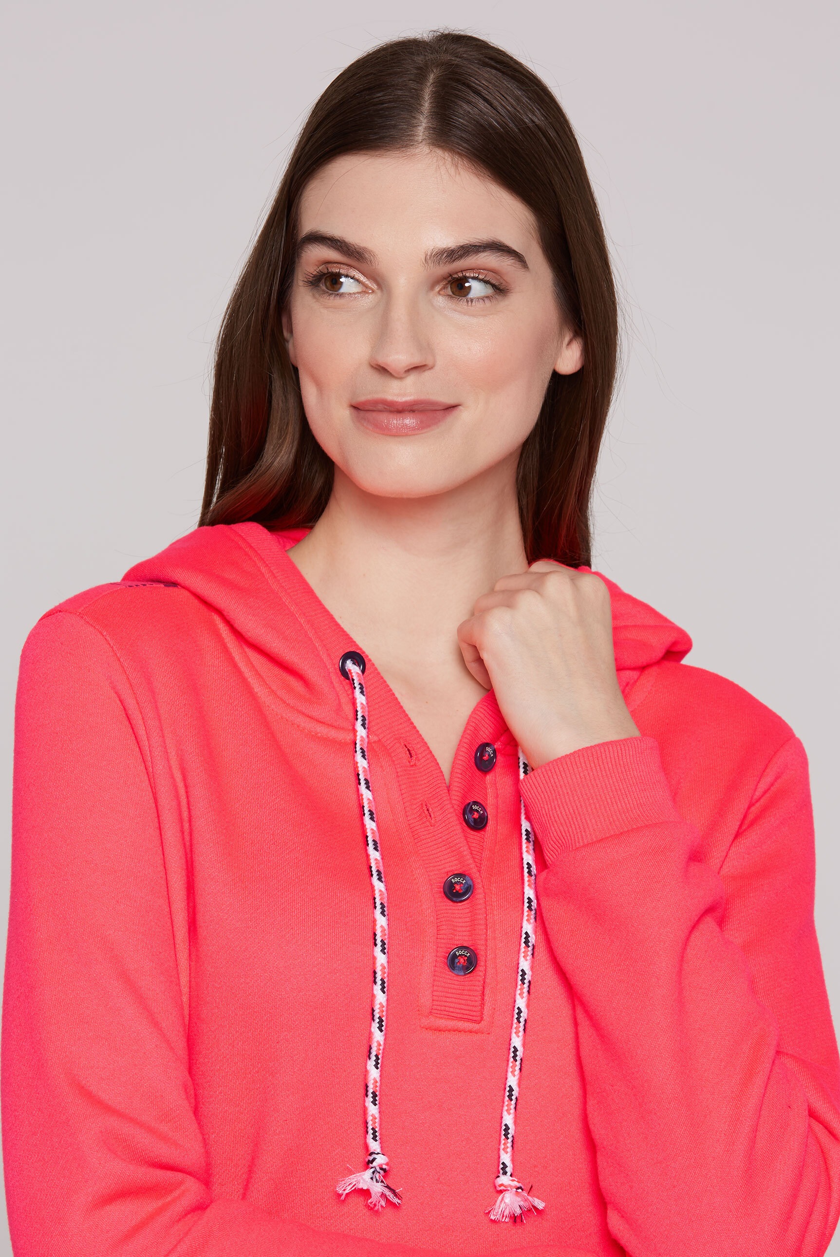 SOCCX Kapuzensweatshirt, mit Taschen