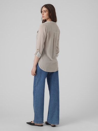 Vero Moda Hemdbluse »VMBUMPY L/S SHIRT NEW WVN GA NOOS«