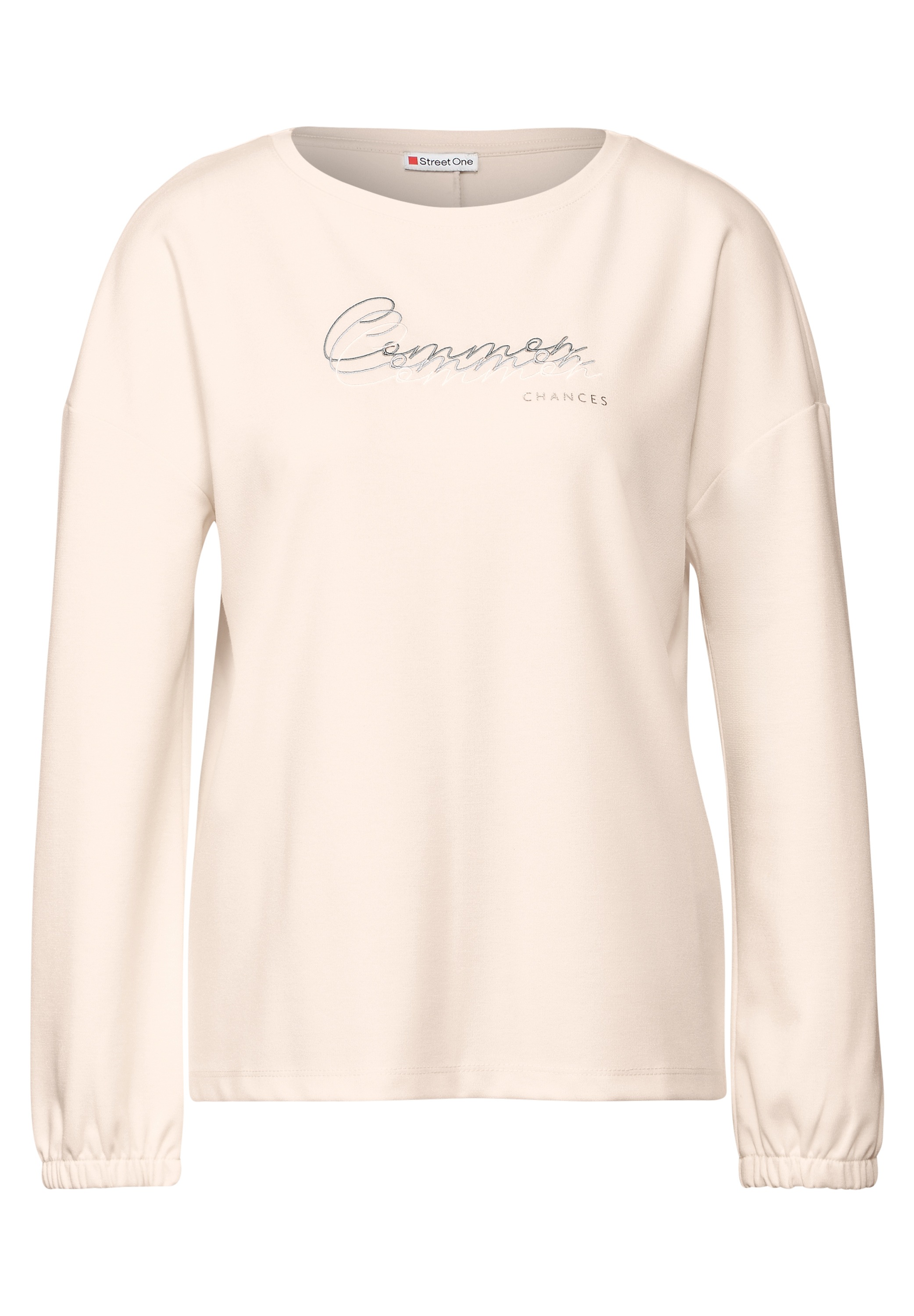STREET ONE Langarmshirt, mit Rundhalsausschnitt