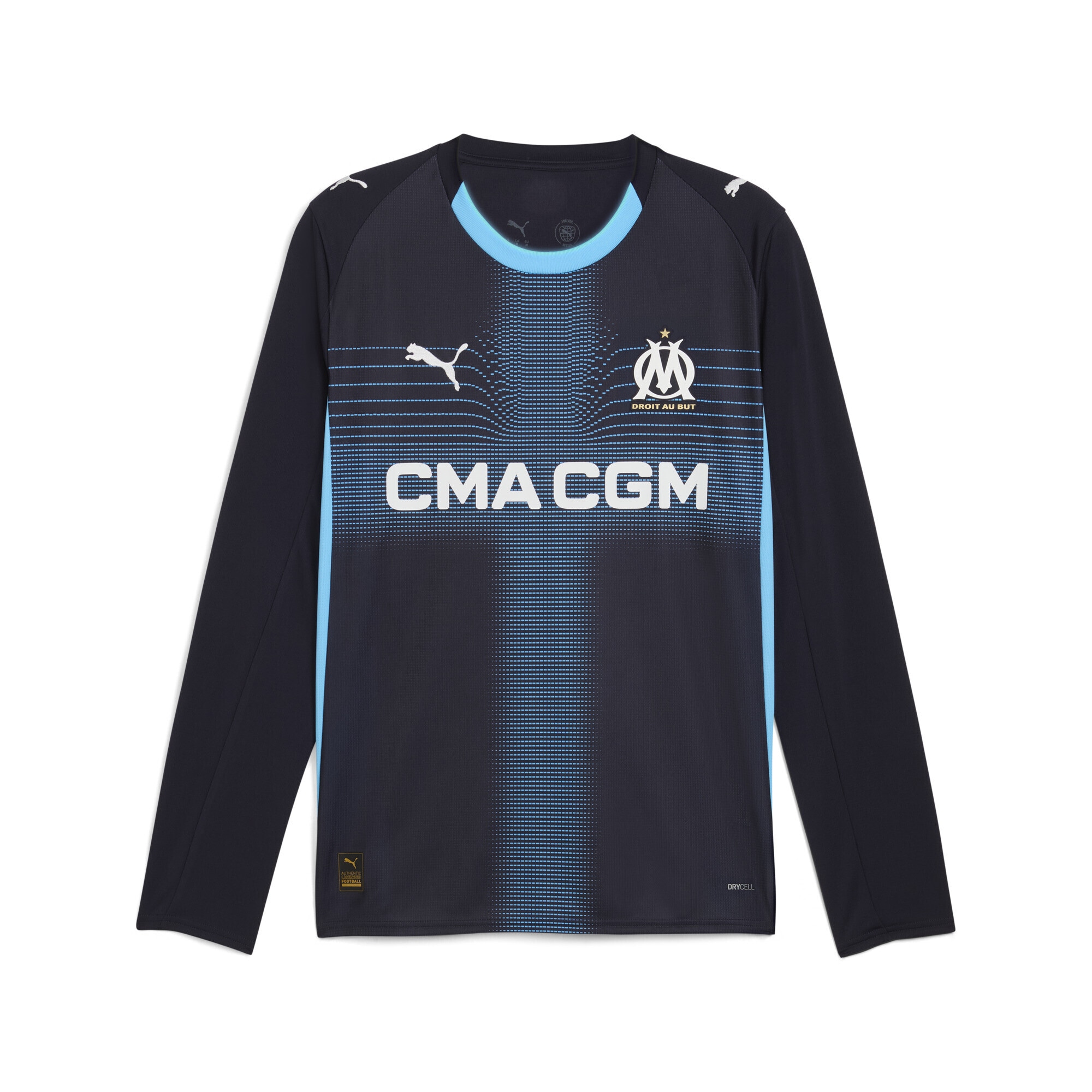 PUMA Trainingsshirt "Olympique de Marseille 25/26 Langarm-Auswärtstrikot He günstig online kaufen
