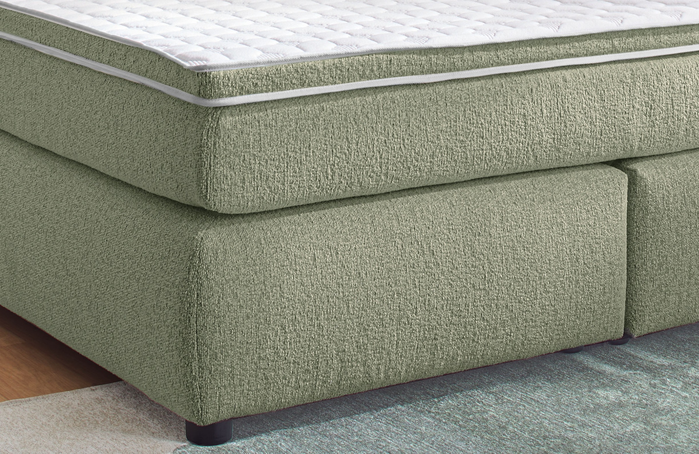 Jockenhöfer Gruppe Boxspringbett »Tilda, wahlweise mit oder ohne Bettkasten« inkl. 7-Zonen-TTFK-Matratze, Kaltschaumtopper, 180x200cm