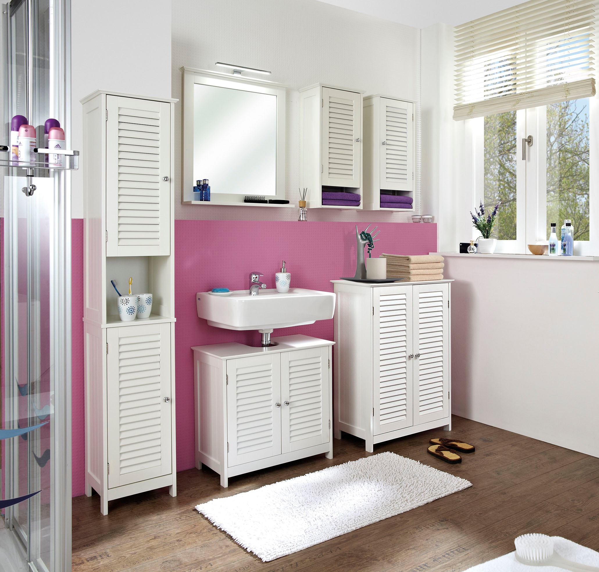 Saphir Hängeschrank "Quickset 928 Wand-Badschrank, 1 Tür, 1 Einlegeboden, 1 günstig online kaufen