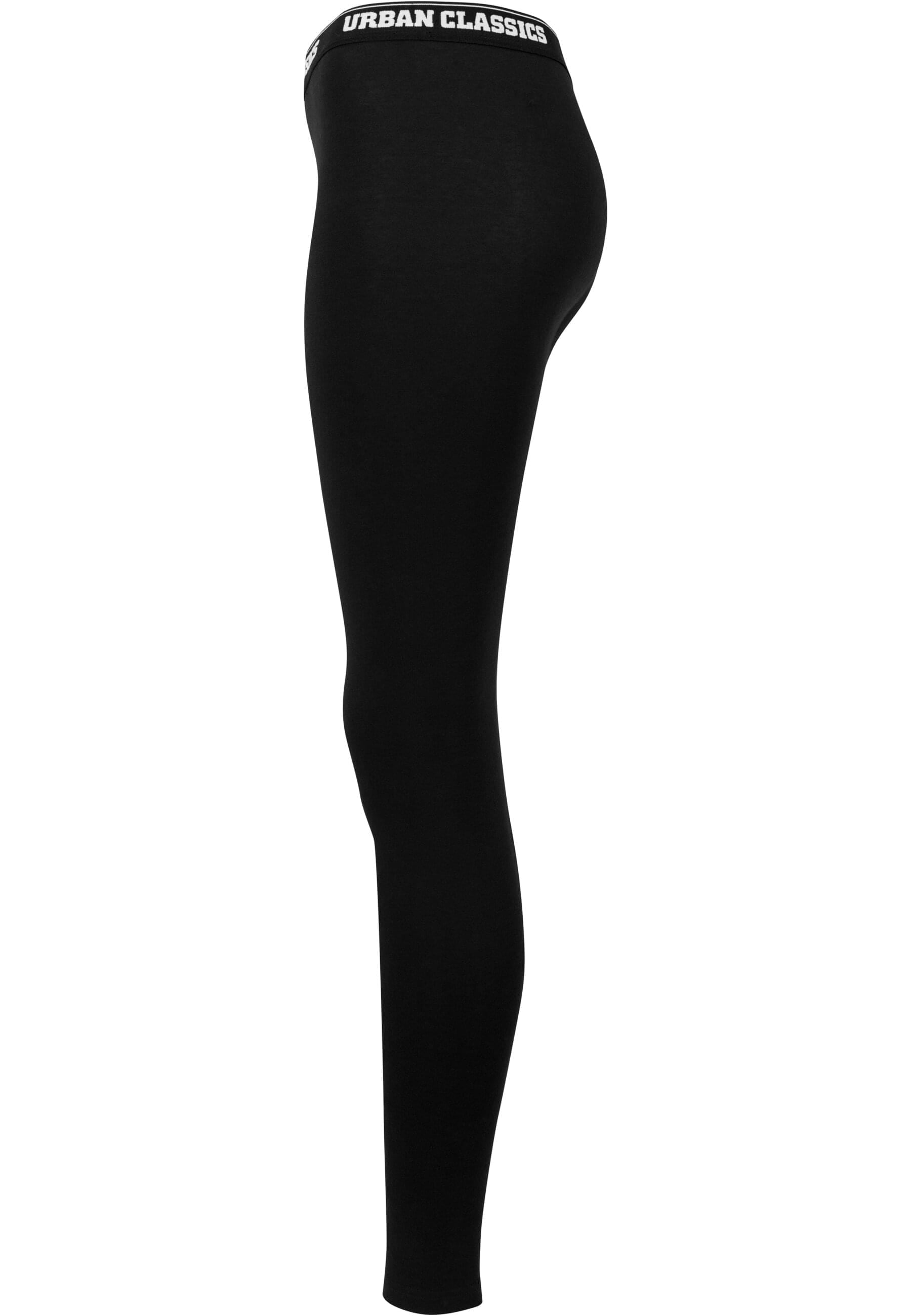 URBAN CLASSICS Leggings »Urban Classics Damen Ladies Logo Leggings«, (1 tlg.)