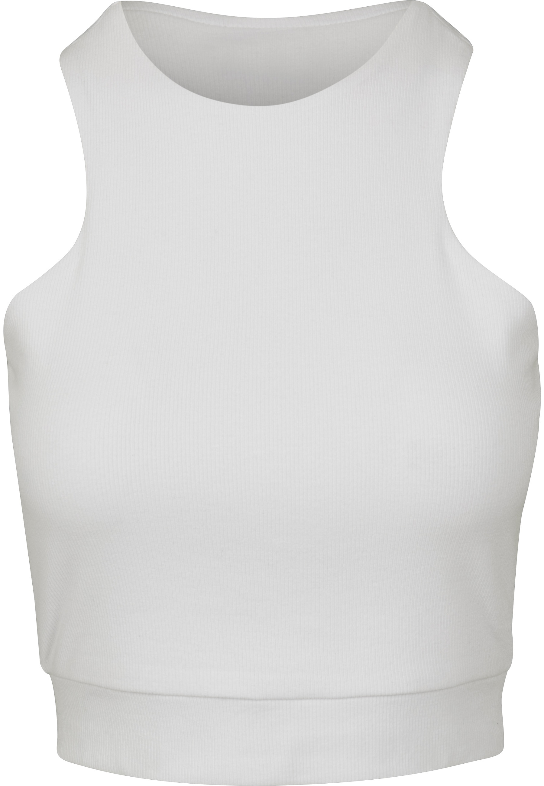 URBAN CLASSICS Muskelshirt "Urban Classics Damen Ladies Squared Short Top" 1 Stk.
