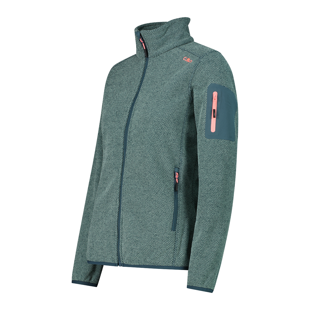 CMP Strickfleecejacke, (1 St.), Wärmeisolierend & Schnell trocknend & Atmungsaktiv