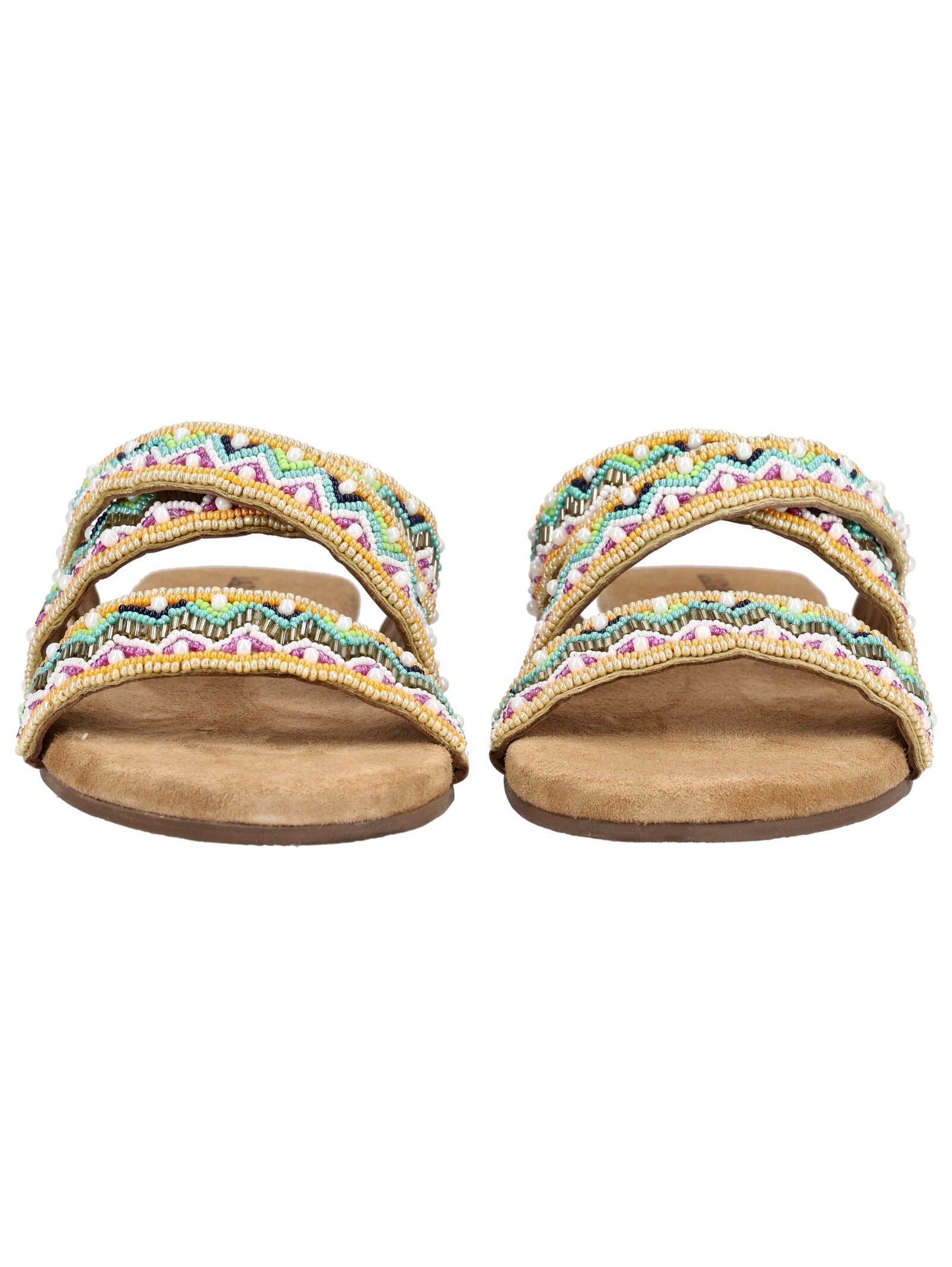 Lazamani Pantolette »Lazamani Pantoletten Leder/Textil«