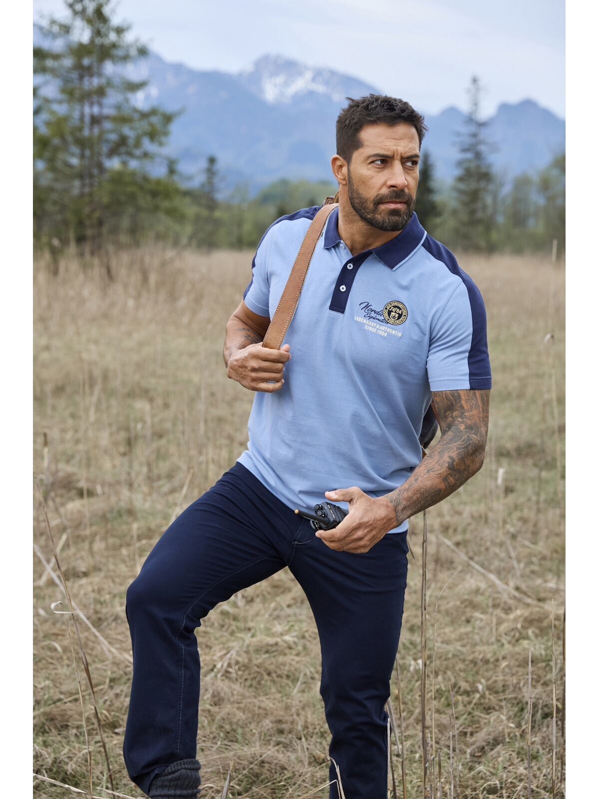 Jan Vanderstorm Poloshirt »Poloshirt EGRON«, (1 tlg.)