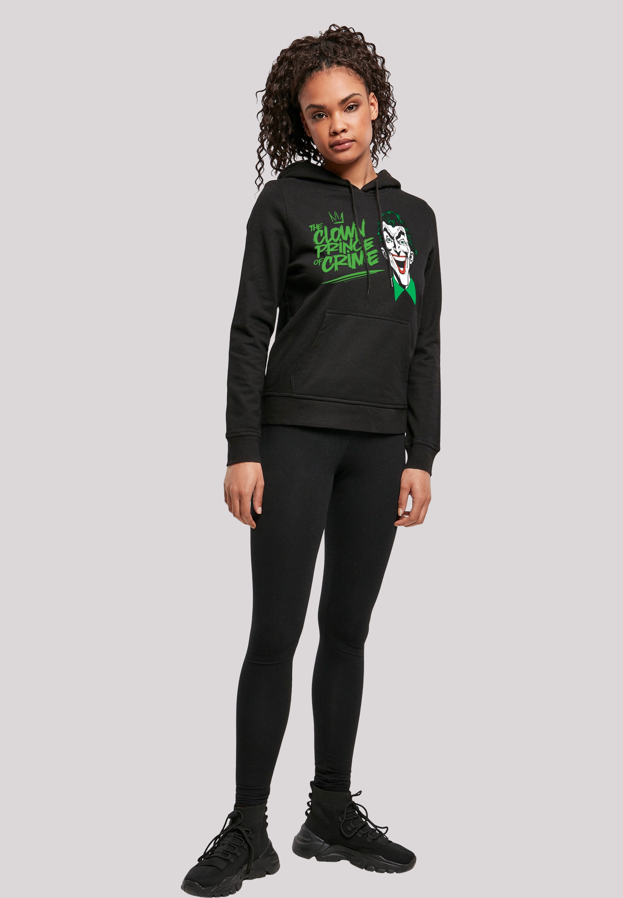 F4NT4STIC Kapuzenpullover »DC Comics Batman Joker Clown Prince Of Crime«, Print