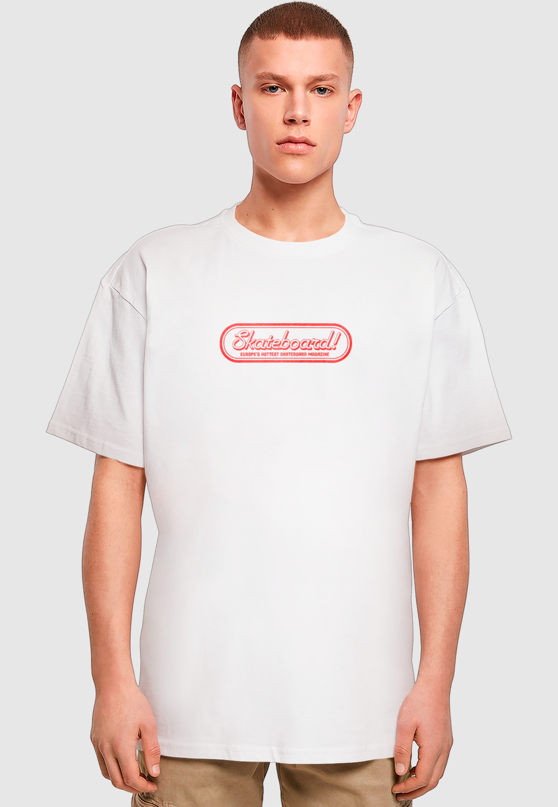 Merchcode T-Shirt »Merchcode The Skateboard Magazin Logo Oversize Tee« 1 Stk.