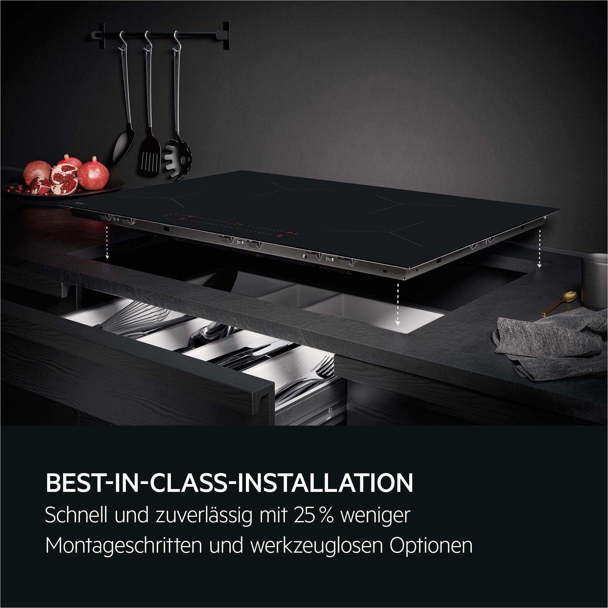 AEG Induktions-Kochfeld »TO841A0FIT«, Hob²Hood-Funktion