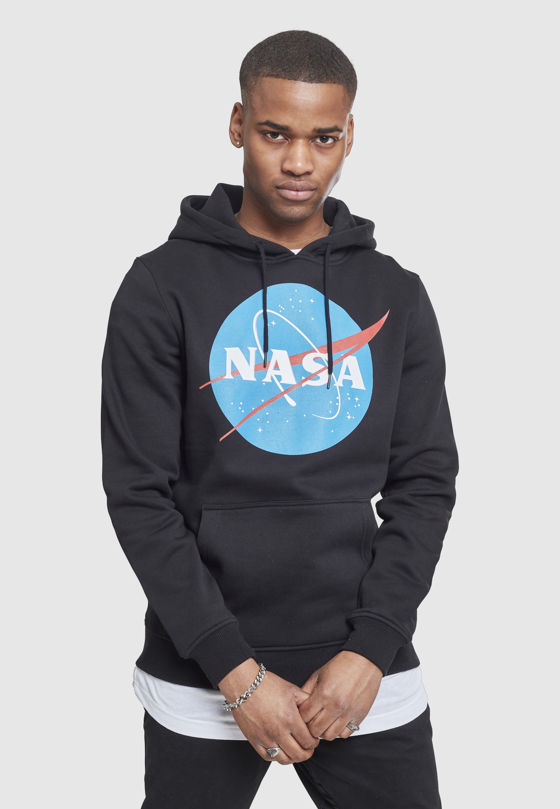 MisterTee Kapuzenpullover »MisterTee Herren NASA Hoody« 1 Stk.