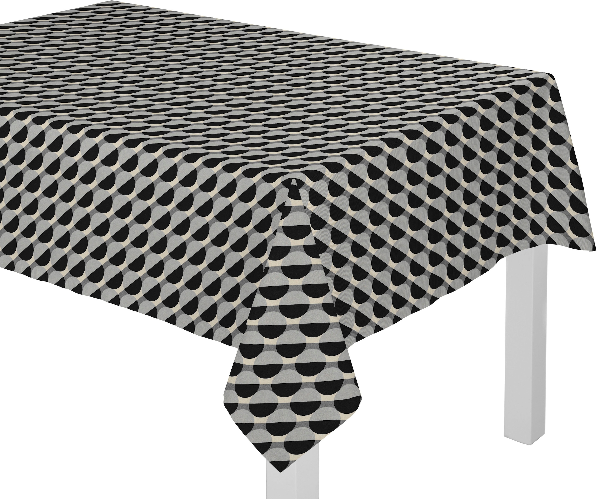 Adam Tischdecke "Circles" GOTS organic,zertifiziert durch CERES 0242Made in günstig online kaufen