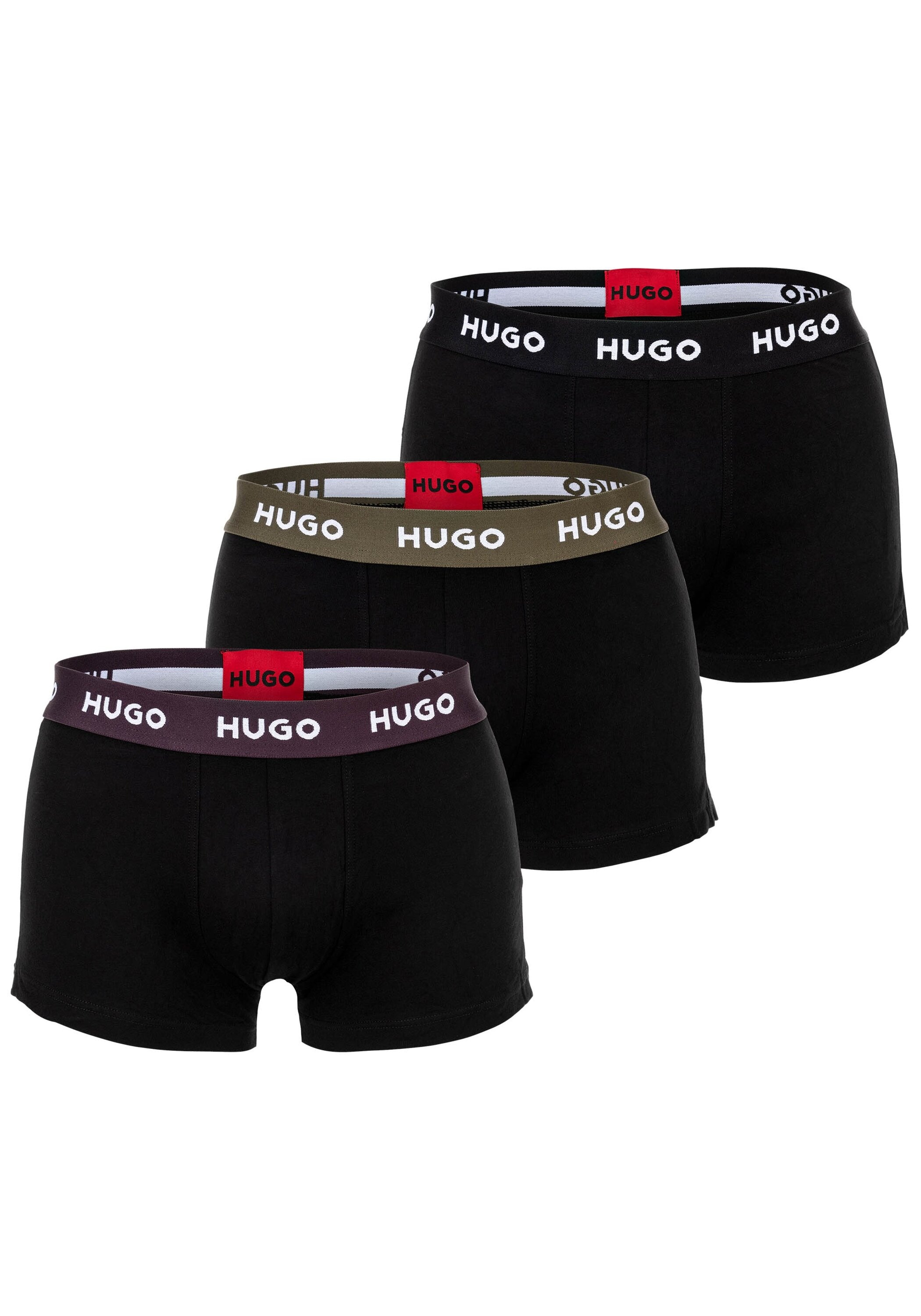 HUGO Boxershorts "Boxershort TRUNK TRIPLET PLANET 3er Pack"