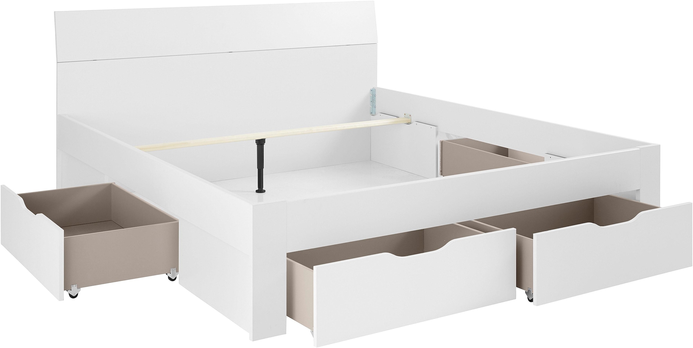 rauch Bett "Einzelbett Doppelbett Stauraum FLEXX Breiten 90/140/180 cm" Ein günstig online kaufen