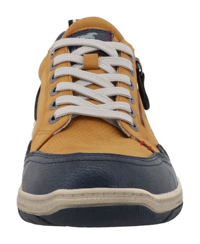 Mustang Shoes Sneaker »Benedetto«  Halbschuh, Schnürschuh, Freizeitschuh mit markantem Kontrastbesatz