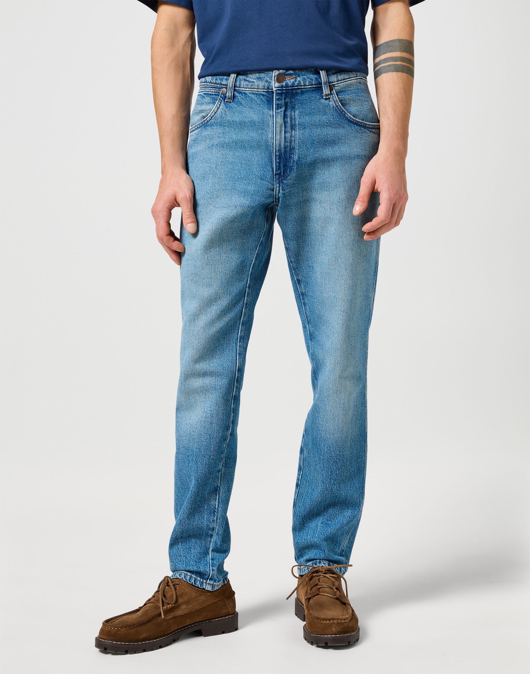 Wrangler 5-Pocket-Jeans "River FREE TO STRETCH", Regular fit