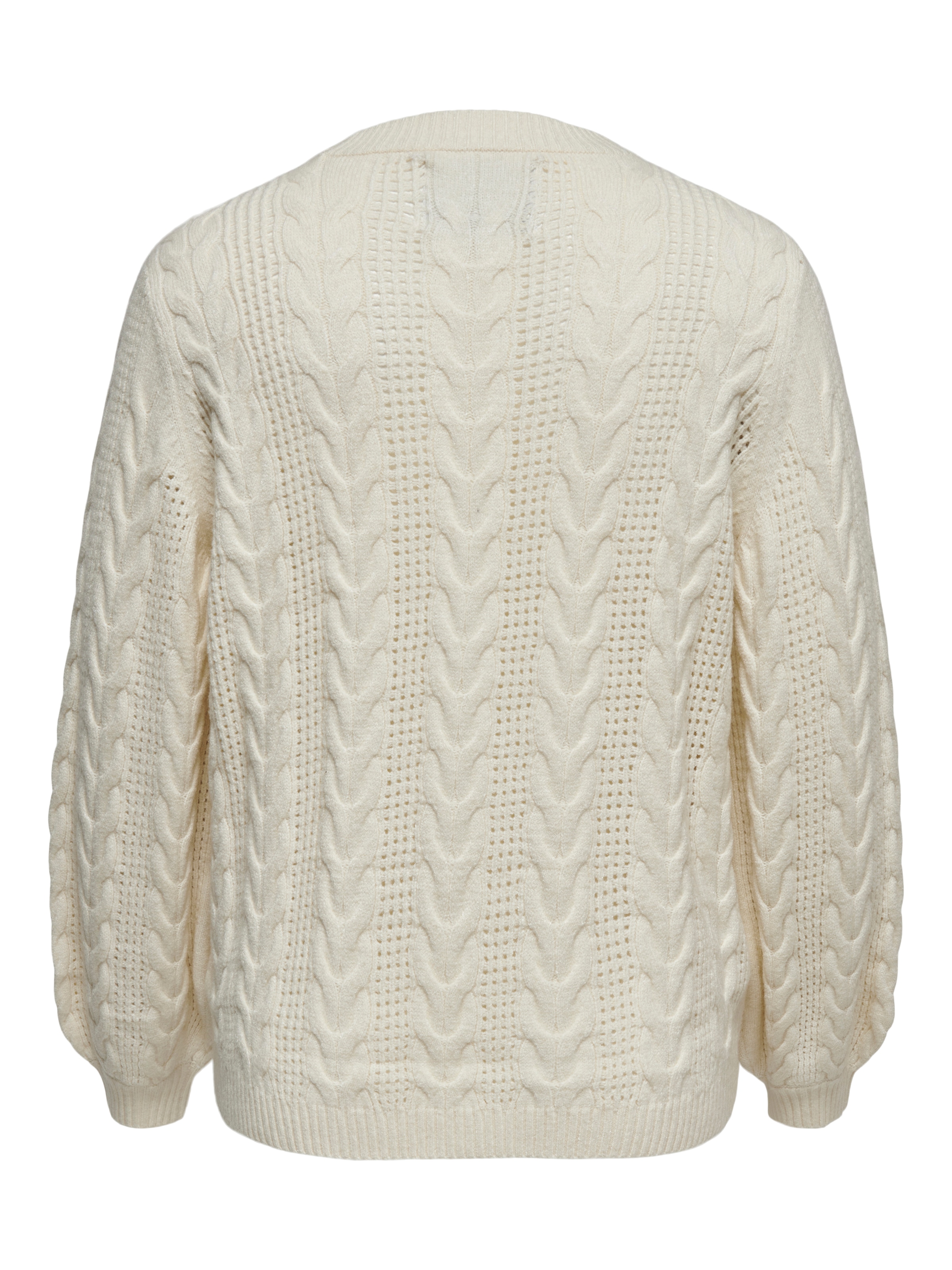 ONLY CARMAKOMA Strickpullover »CARRUBINA LS CABLE O-NECK KNT NOOS«