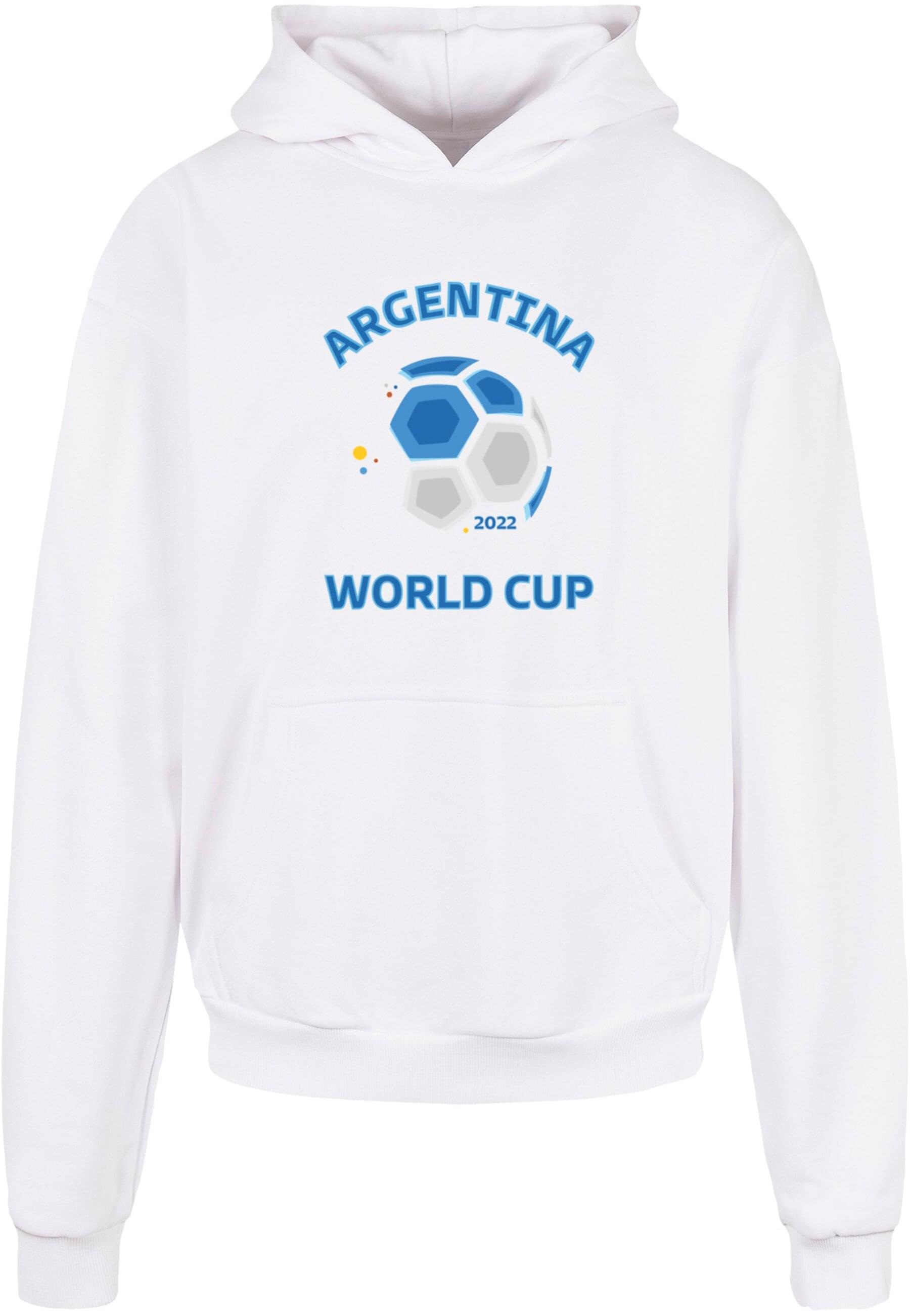 Merchcode Kapuzensweatshirt "Merchcode Herren Argentina World Cup Ultra Heavy Hoody"