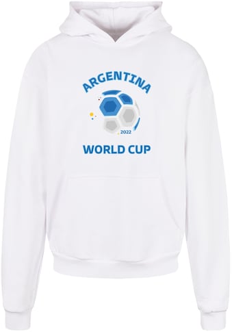 Kapuzensweatshirt »Merchcode Herren Argentina World Cup Ultra Heavy Hoody«, (1 tlg.)