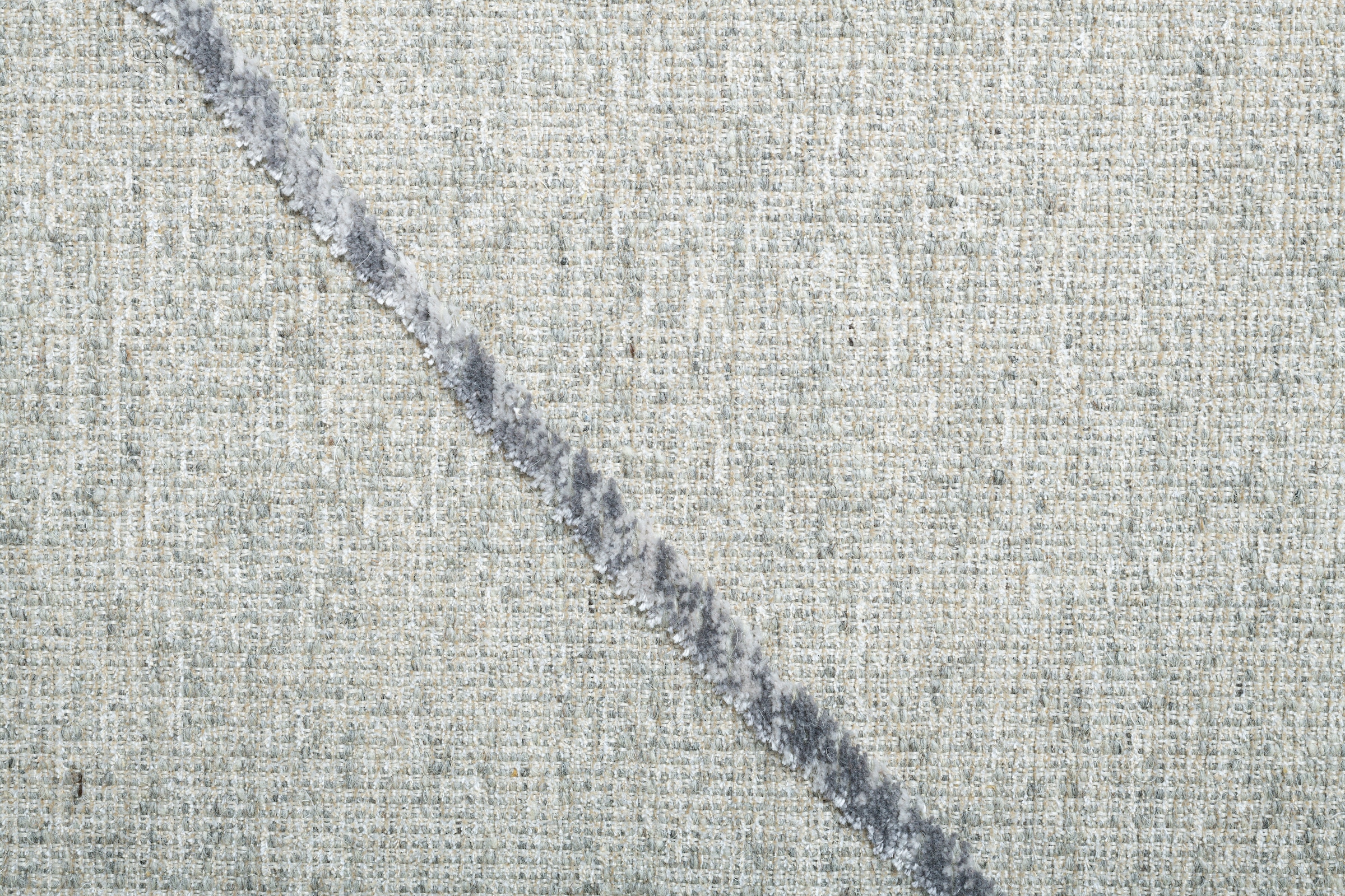 Sansibar Teppich »Braderup« rechteckig 2 mm Höhe Flachgewebe, modernes Scandi Design, Motiv Rauten, mit Fransen