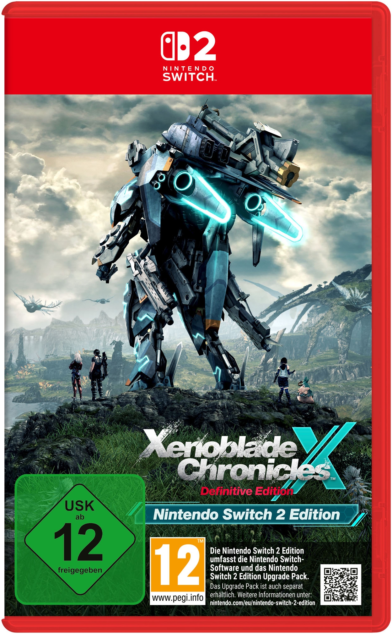 NINTENDO SWITCH Spielesoftware "Switch 2 Xenoblade Chronicles X: Definitive Edition", Nintendo Switch 2, bunt, Spielesoftware