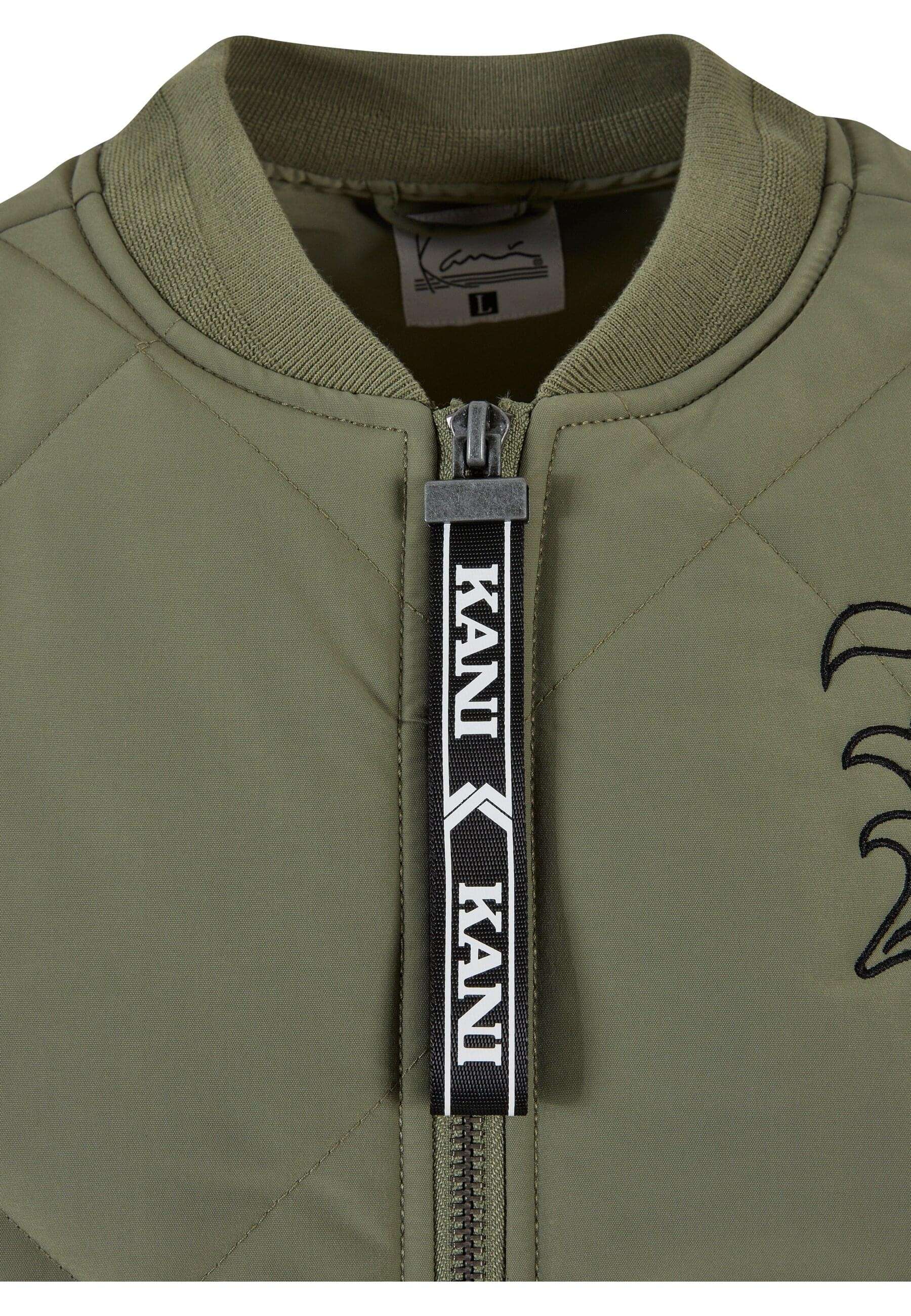 Thumbnail - Karl Kani Bomberjacke "Karl Kani Herren KM224-021-1 KK OG Old English Quilted Bomber" 1 Stk. tlg. ohne Kapuze