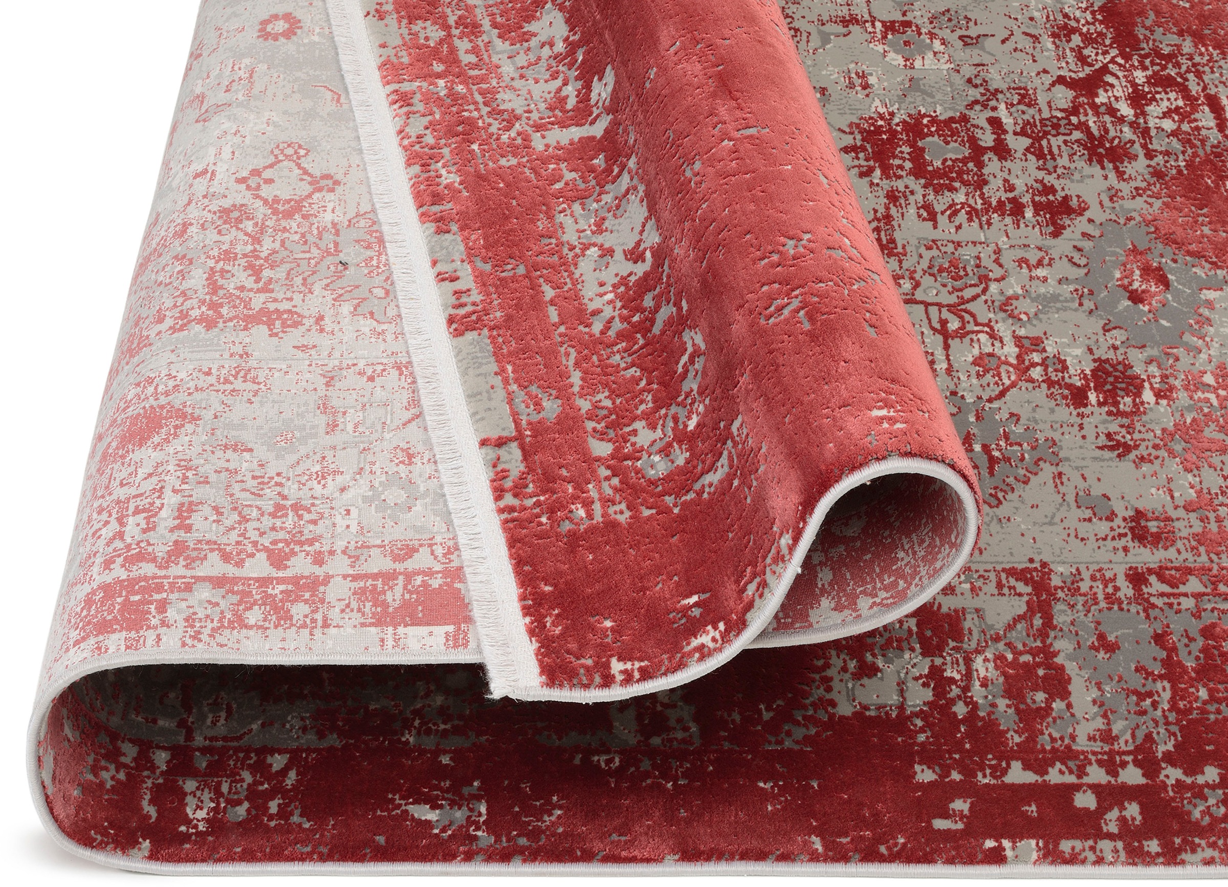 WK Wohnen Glamour Rug Red 160x230 cm 3