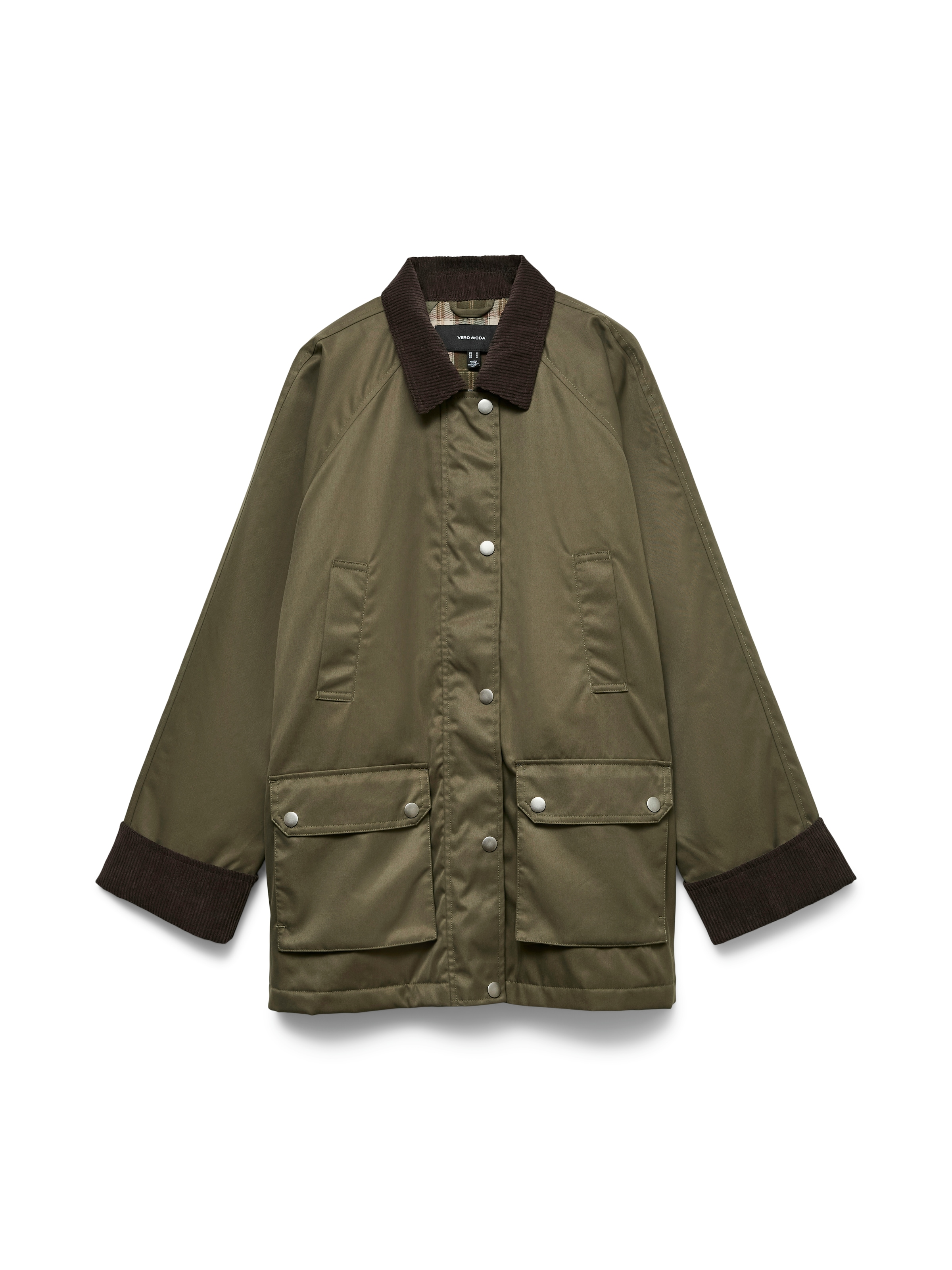 Vero Moda Langjacke "VMWALES JACKET NOOS" Kunstfaser