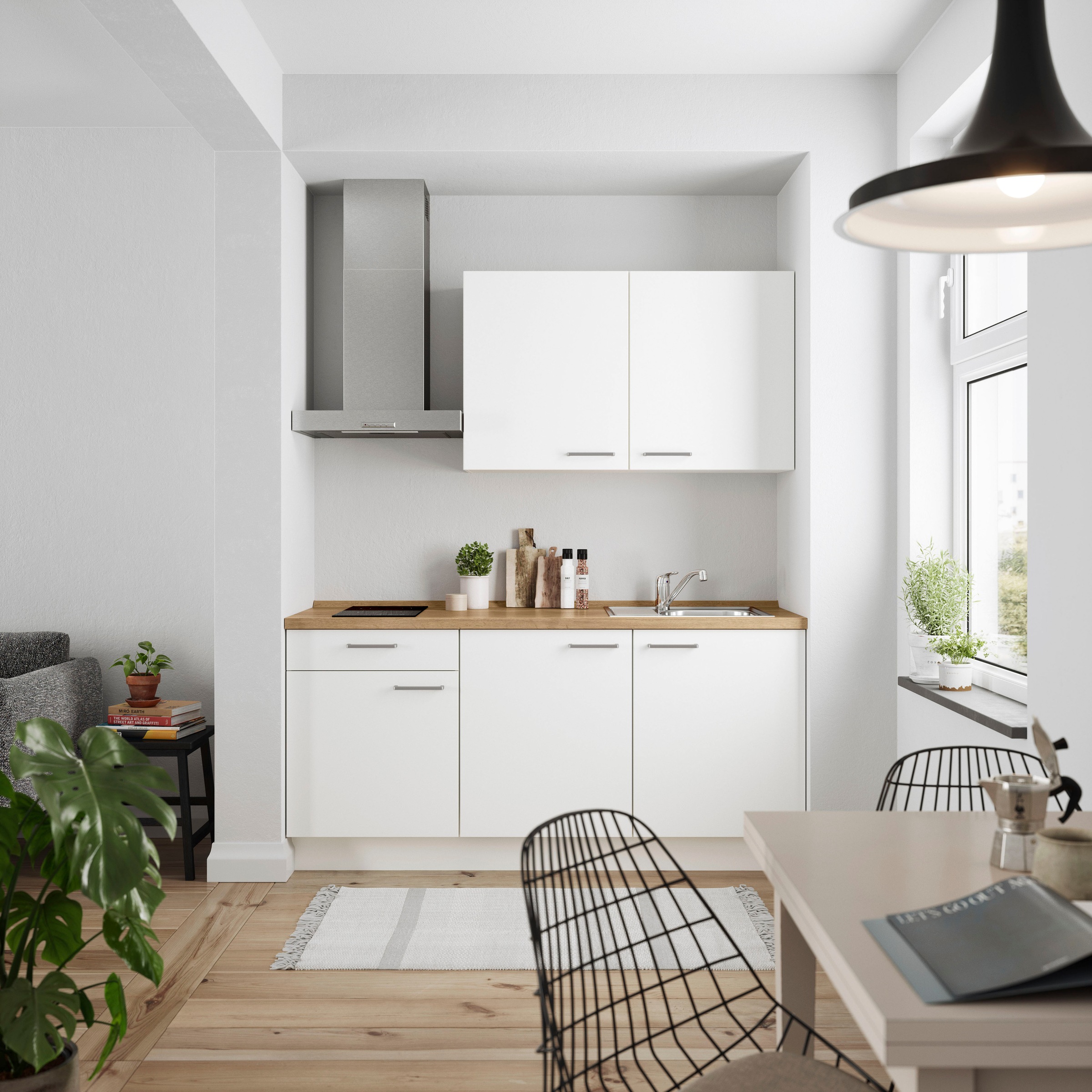 nobilia Küchenzeile ""Touch I"" vormontiert, Ausrichtung wählbar, Breite 18 günstig online kaufen