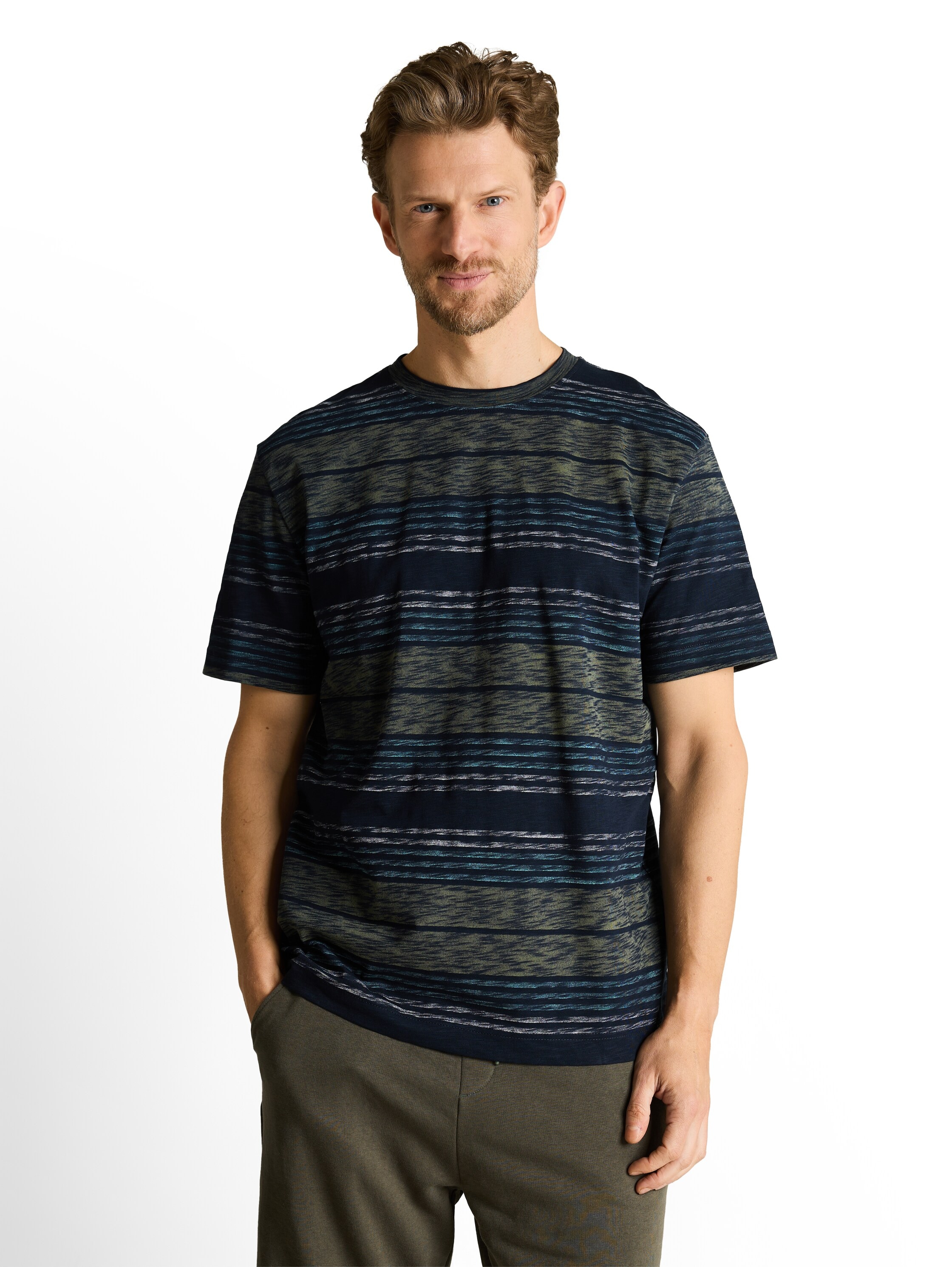 TOM TAILOR Kurzarmshirt im Streifen-Design