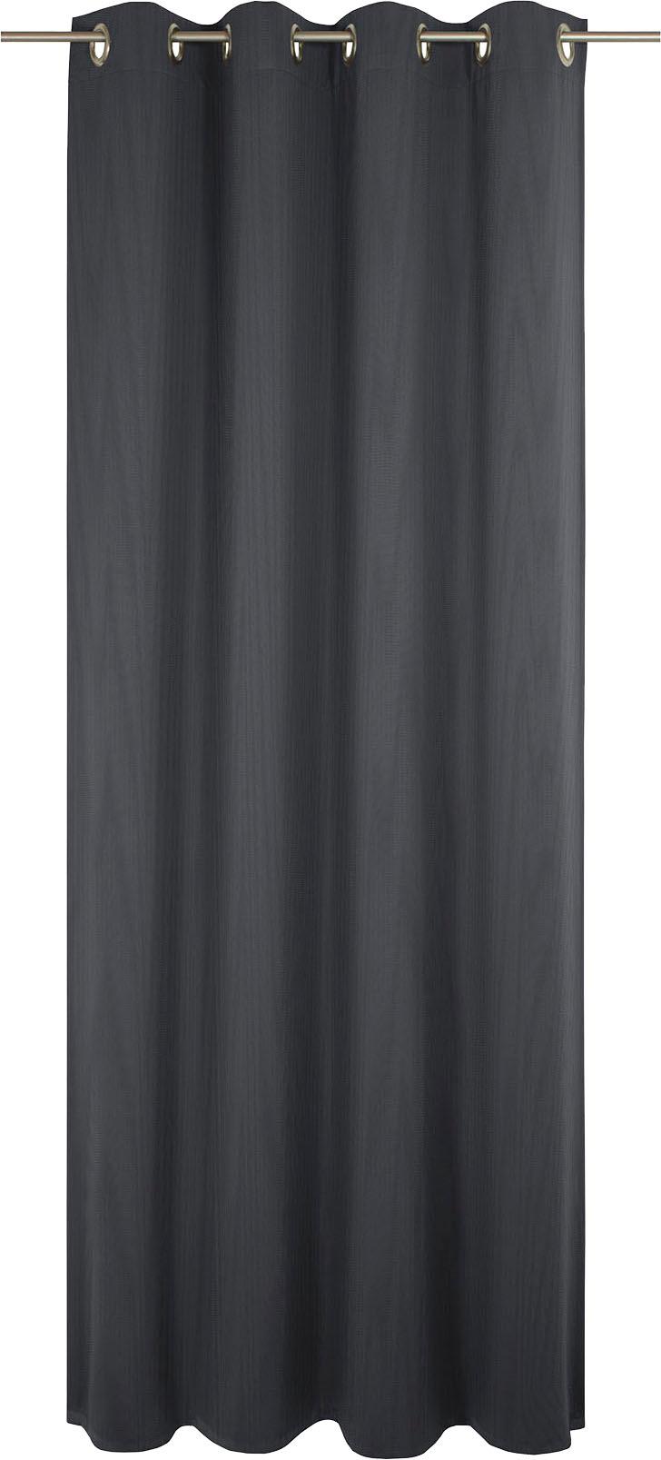 Adam Vorhang "Uni Collection light" Ösen 1 Stk. tlg. aus 100% Bio-Baumwolle, Vorhang nach Wunschmaß