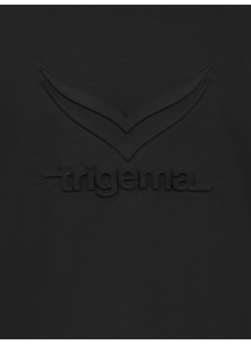 Trigema T-Shirt »TRIGEMA Heavy Oversized T-Shirt mit 3D-Motiv«, (1 tlg.)
