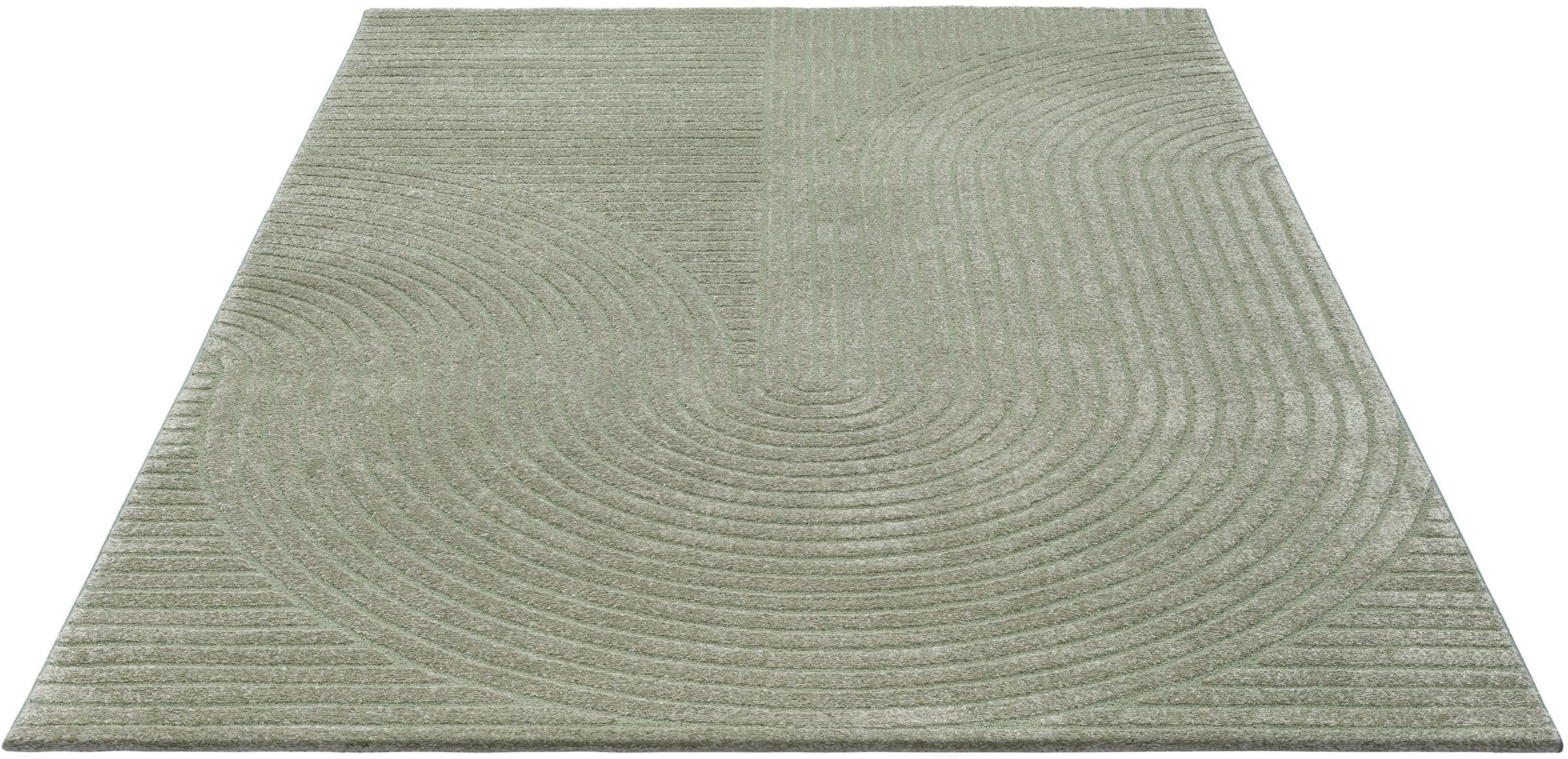 Thumbnail - OTTO home Designteppich "Eliaan 3D Optik/Hoch-Tief Effekt" rechteckig 14 mm Höhe hohe Flordichte und angenehm weich, Tep...