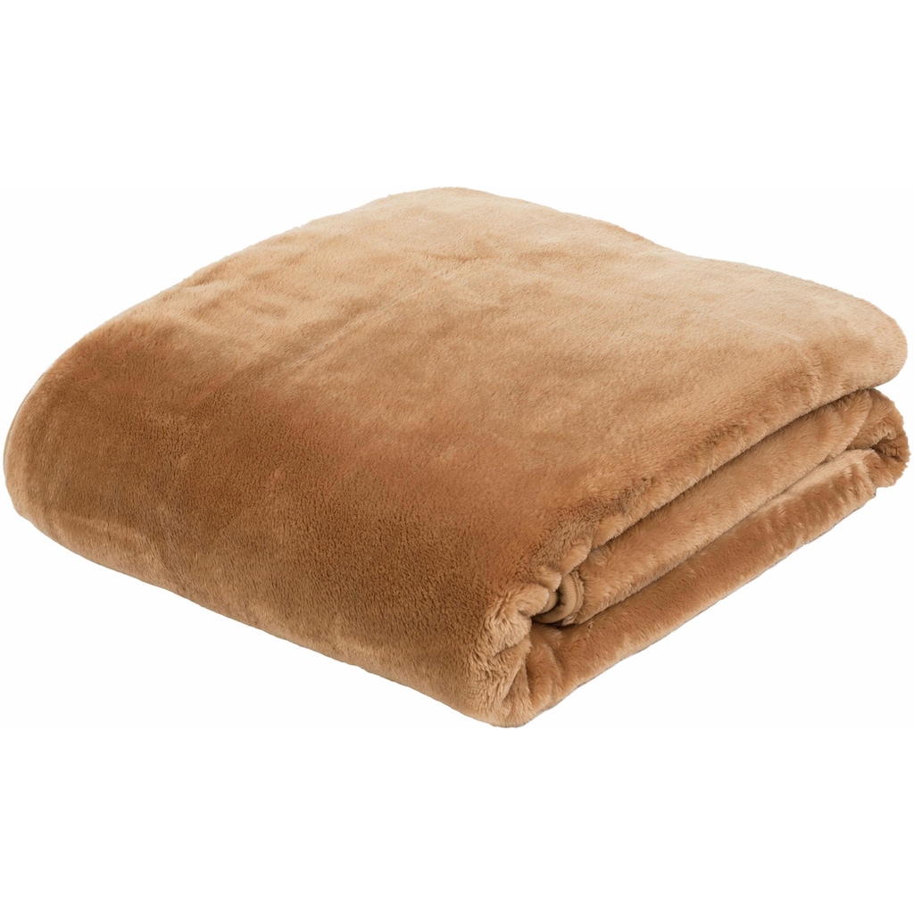 Gözze Wohndecke »Premium Cashmere Feeling«, mit premium Cashmere Feeling, Kuscheldecke