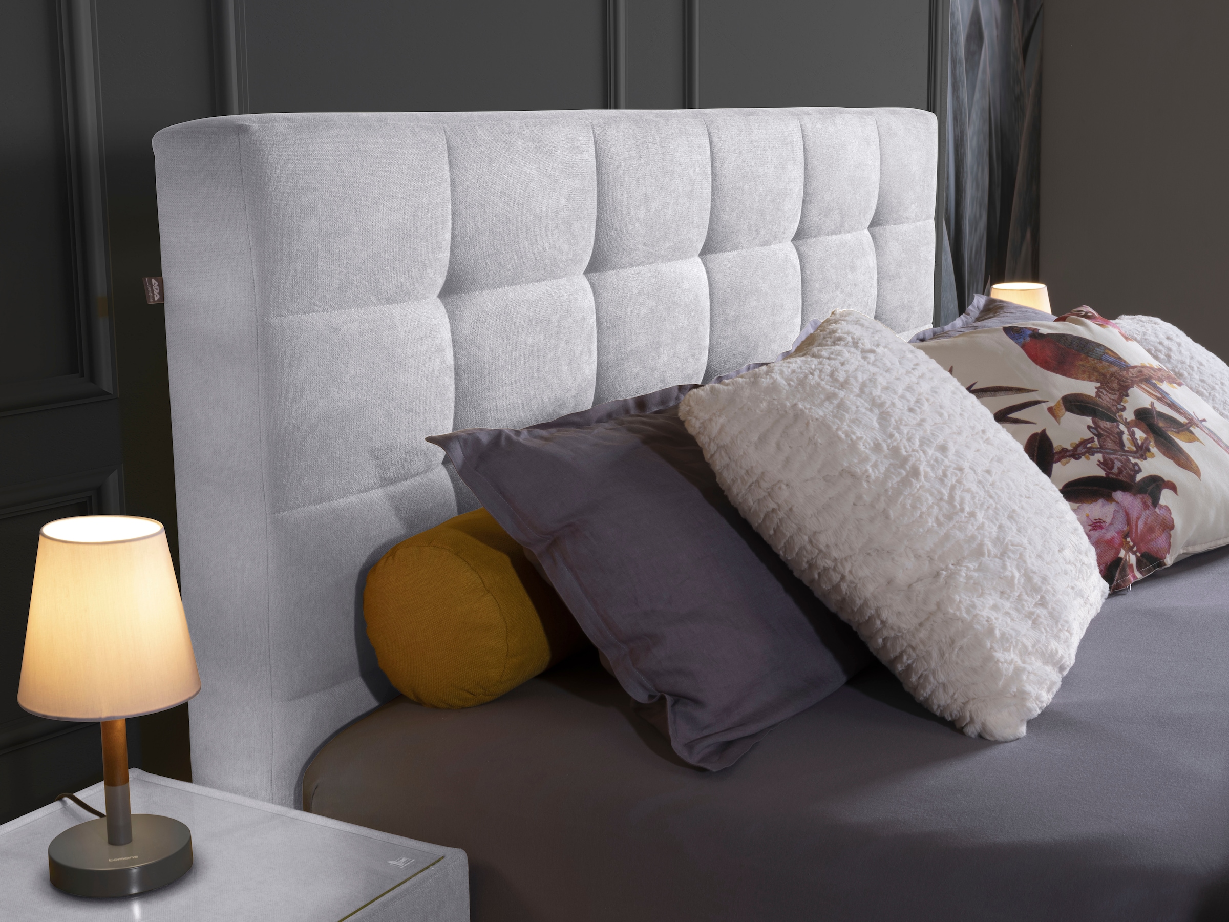 alina Boxspringbett »Neomi«, inklusive Matratze und Topper