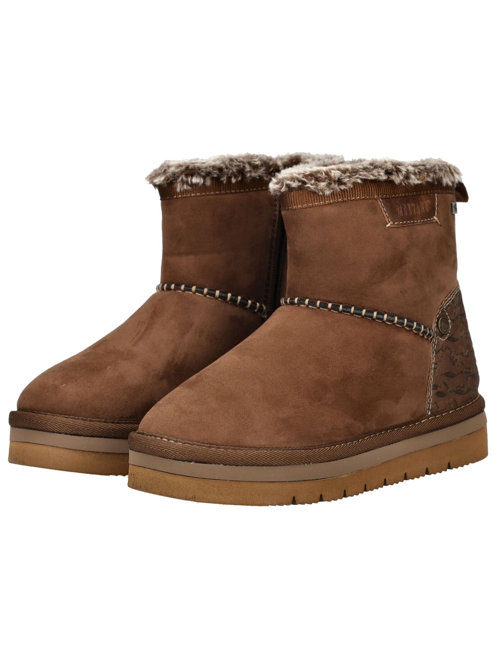 Mustang Shoes Stiefelette »Mustang Shoes Stiefelette Lederimitat/Textil«