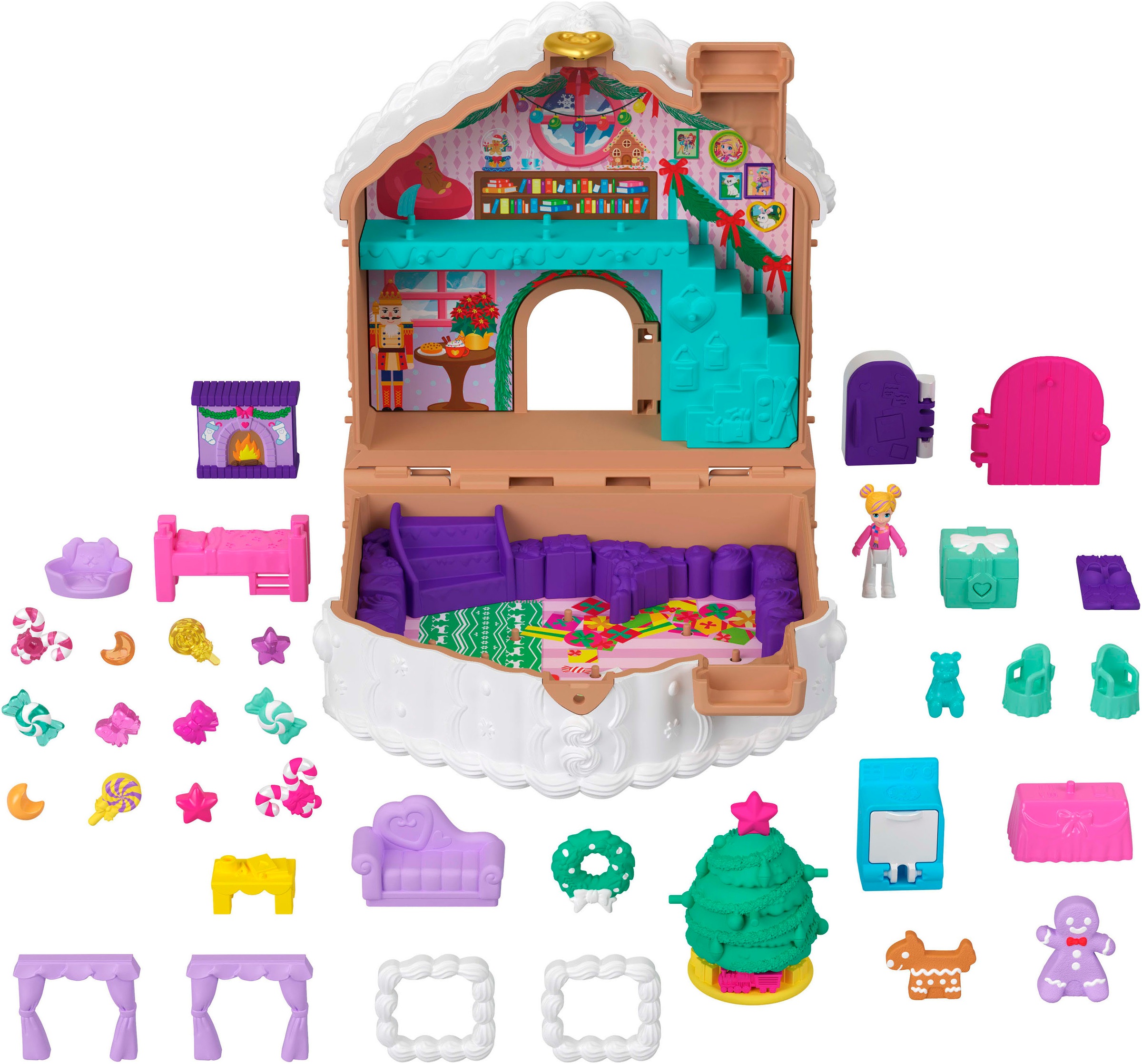 Polly Pocket Spielzeug-Adventskalender »Polly Pocket«, ab 4 Jahren