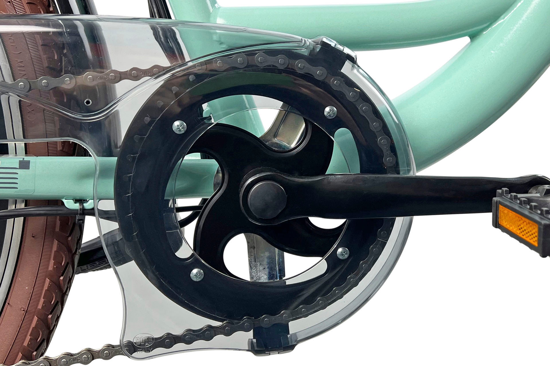 LLobe E-Bike »City E-Bike 26" Shopper mint«, Shimano, Tourney, Heckmotor 250 W