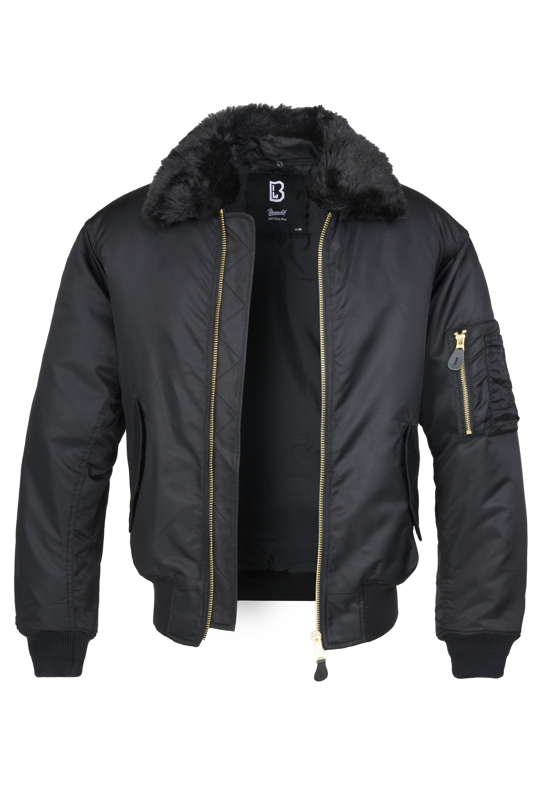 Brandit Winterjacke "Brandit Herren MA2 Jacket Fur Collar" 1 Stk. tlg. ohne günstig online kaufen