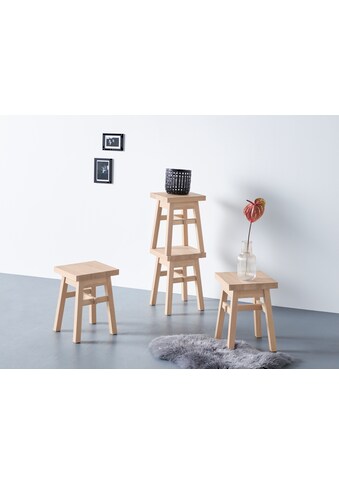 GALA Hocker »Joki« (Set 4 St. 4 Hocker im r...