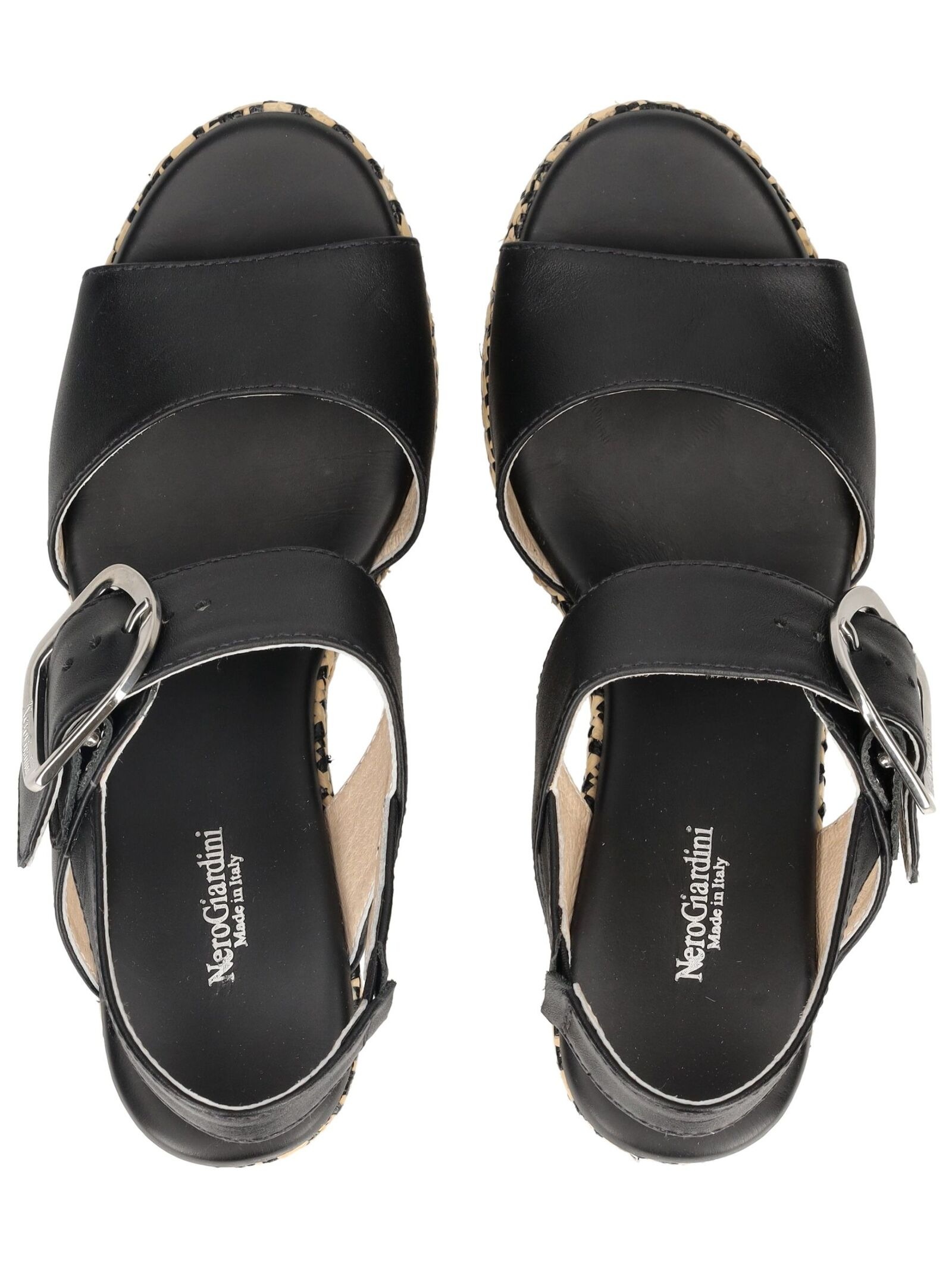 Nero Giardini Keilsandalette »Nero Giardini Sandalen Leder«