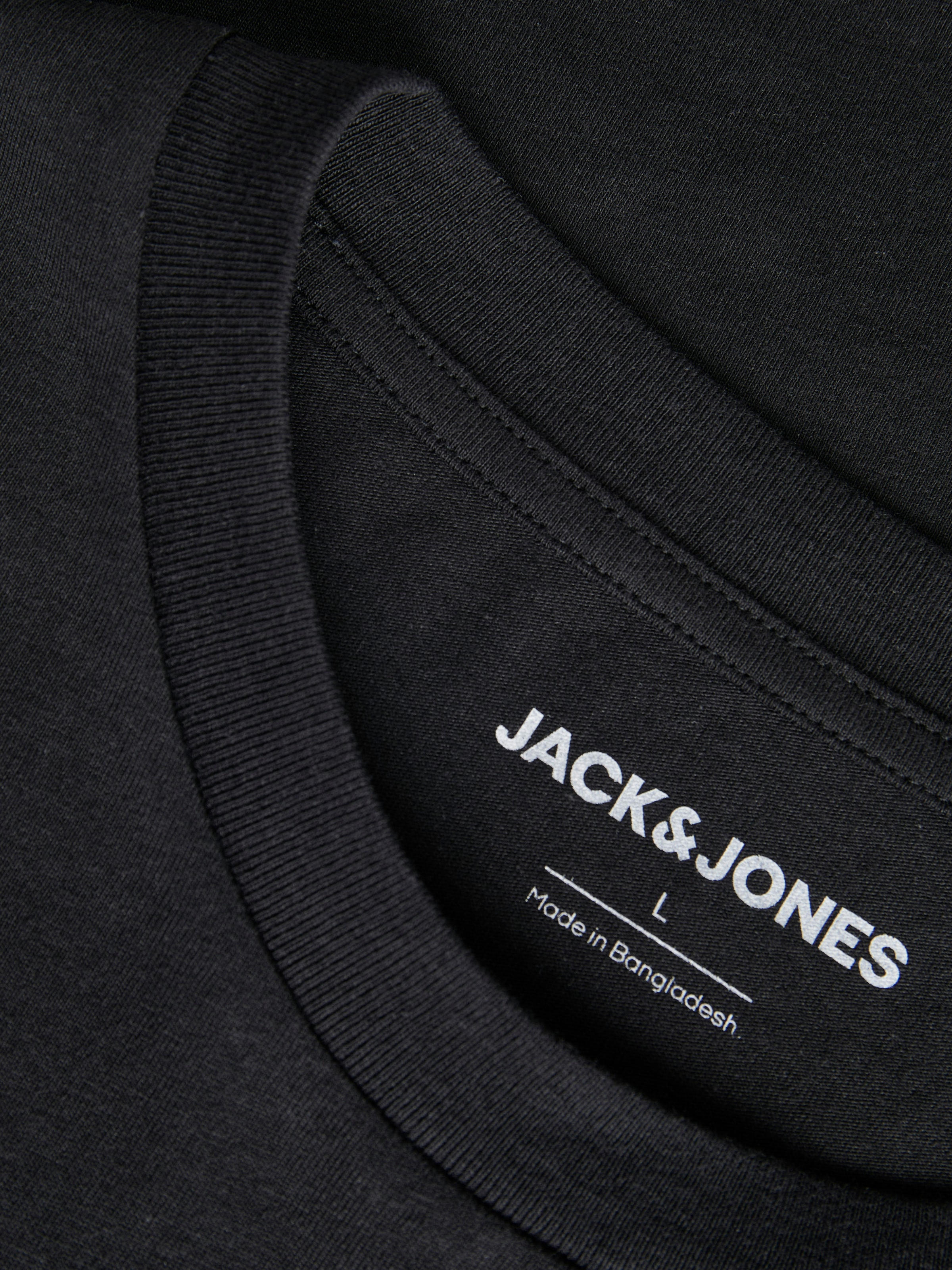 Jack & Jones Rundhalsshirt »JJPALM TEE SS CREW NECK LN«