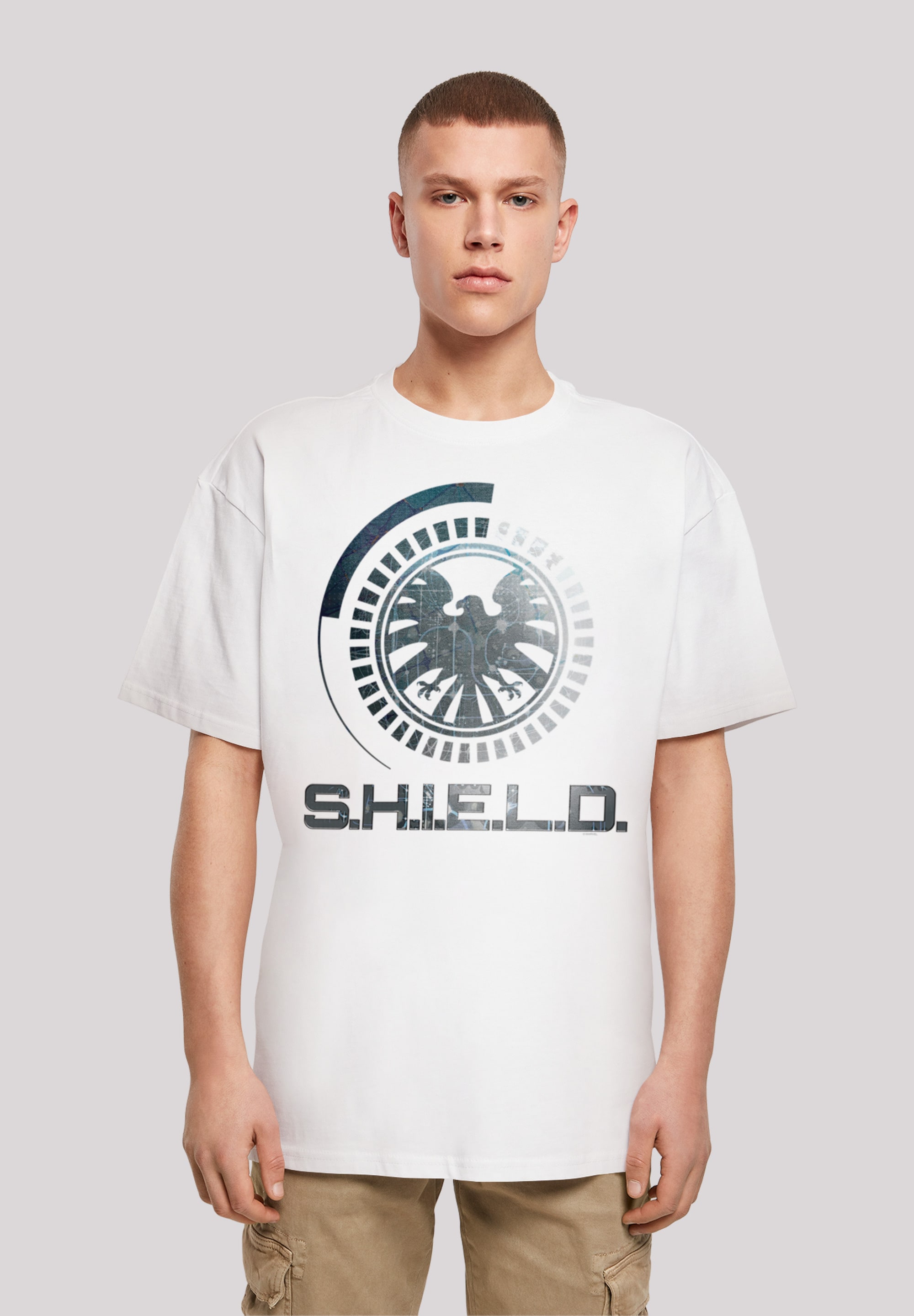 T-Shirt »Marvel Avengers Shield Circuits«, Print