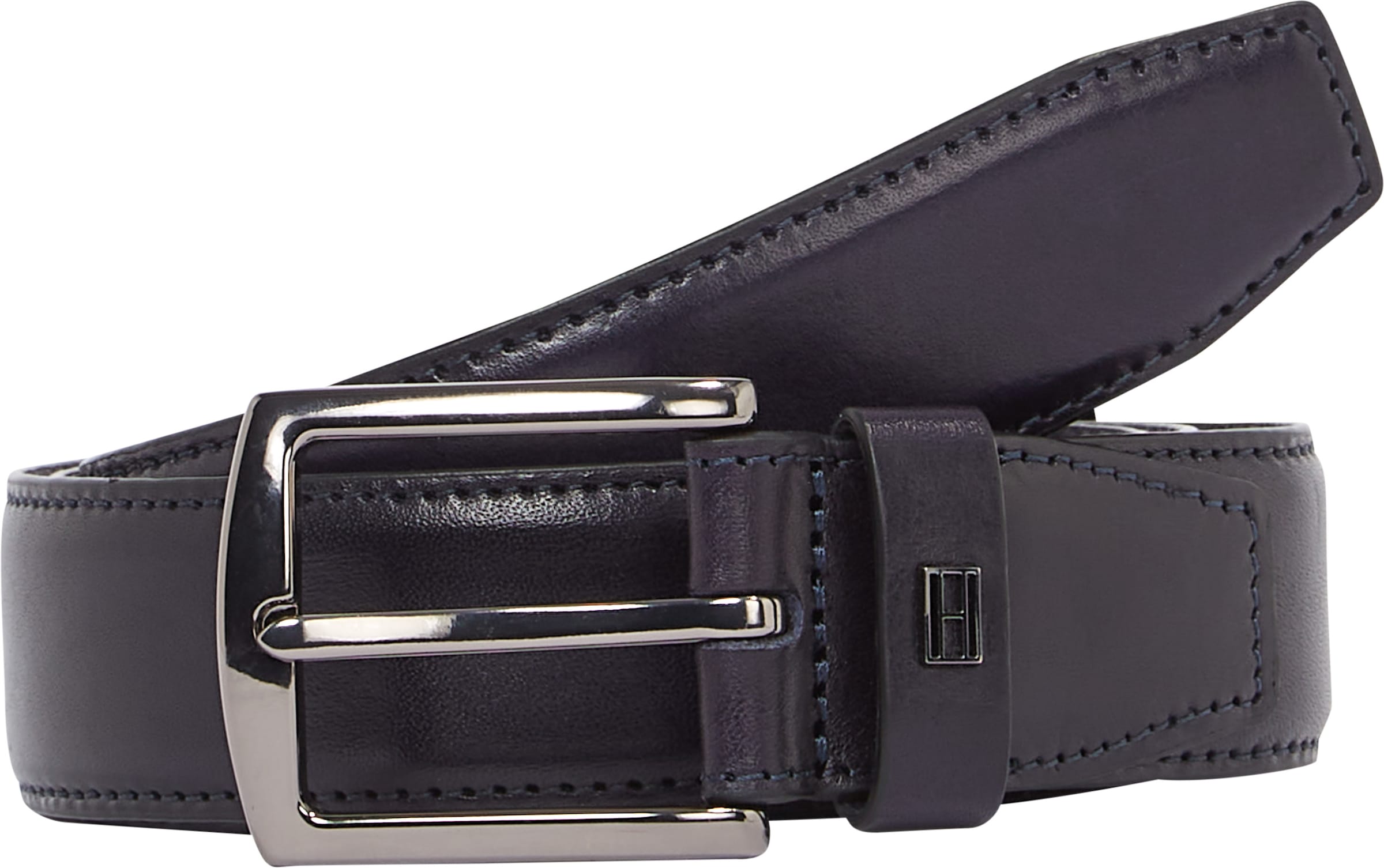 Tommy Hilfiger Ledergürtel "DENTON ELEVATED 3.5 cm breit", Größenverstellba günstig online kaufen
