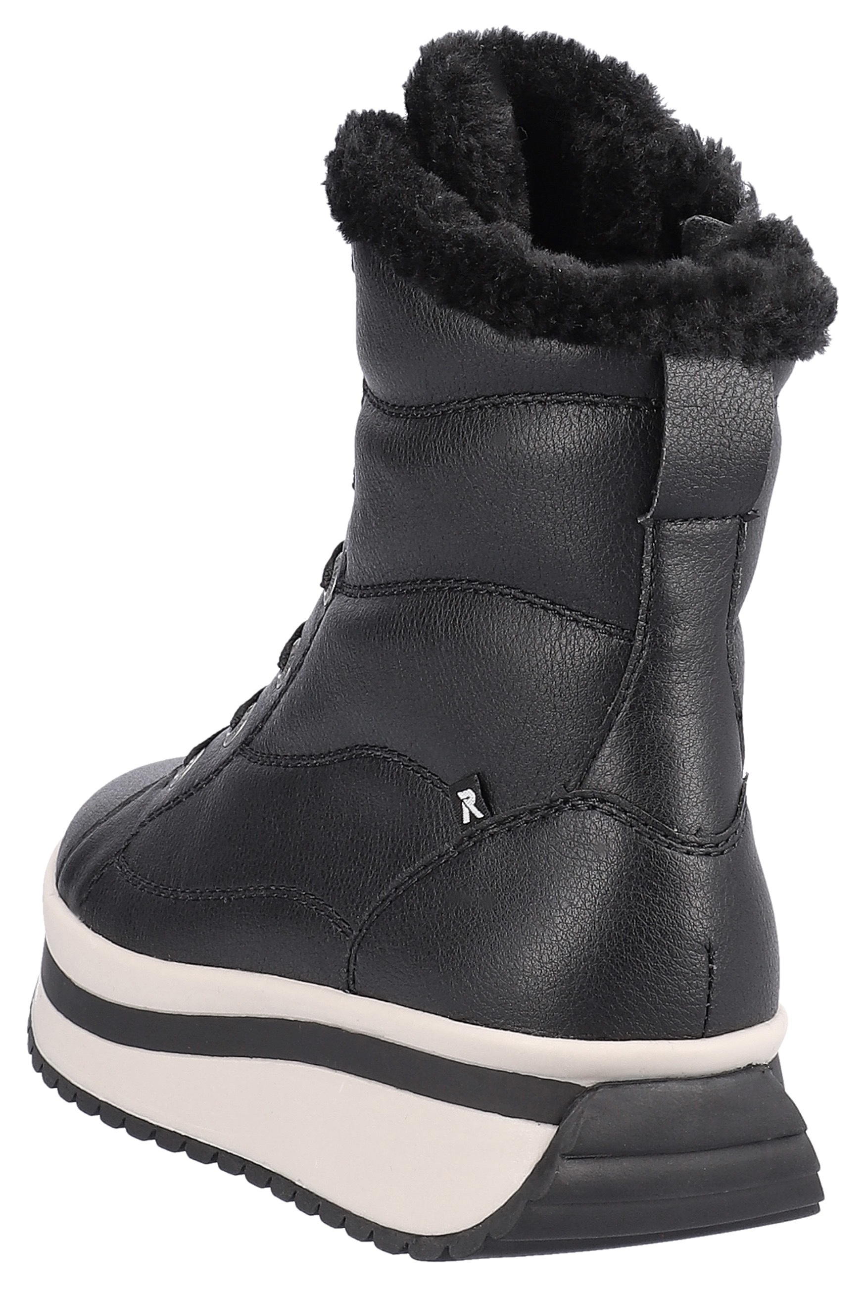 Rieker EVOLUTION Winterboots, Schnürboots, Stiefelette mit praktischem Innenreißverschluss