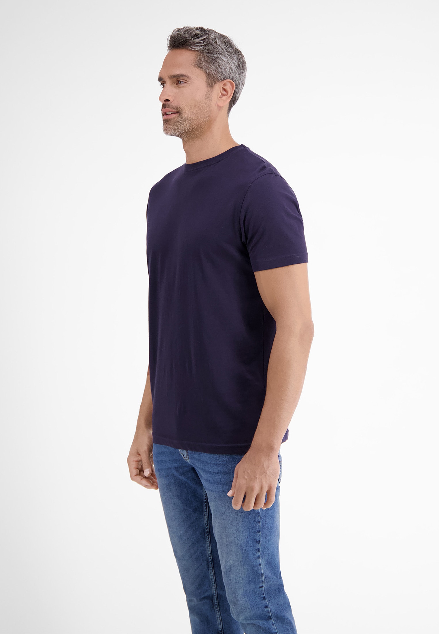 LERROS T-Shirt »LERROS Doppelpack T-Shirt Rundhals in Premium Baumwollqualität«